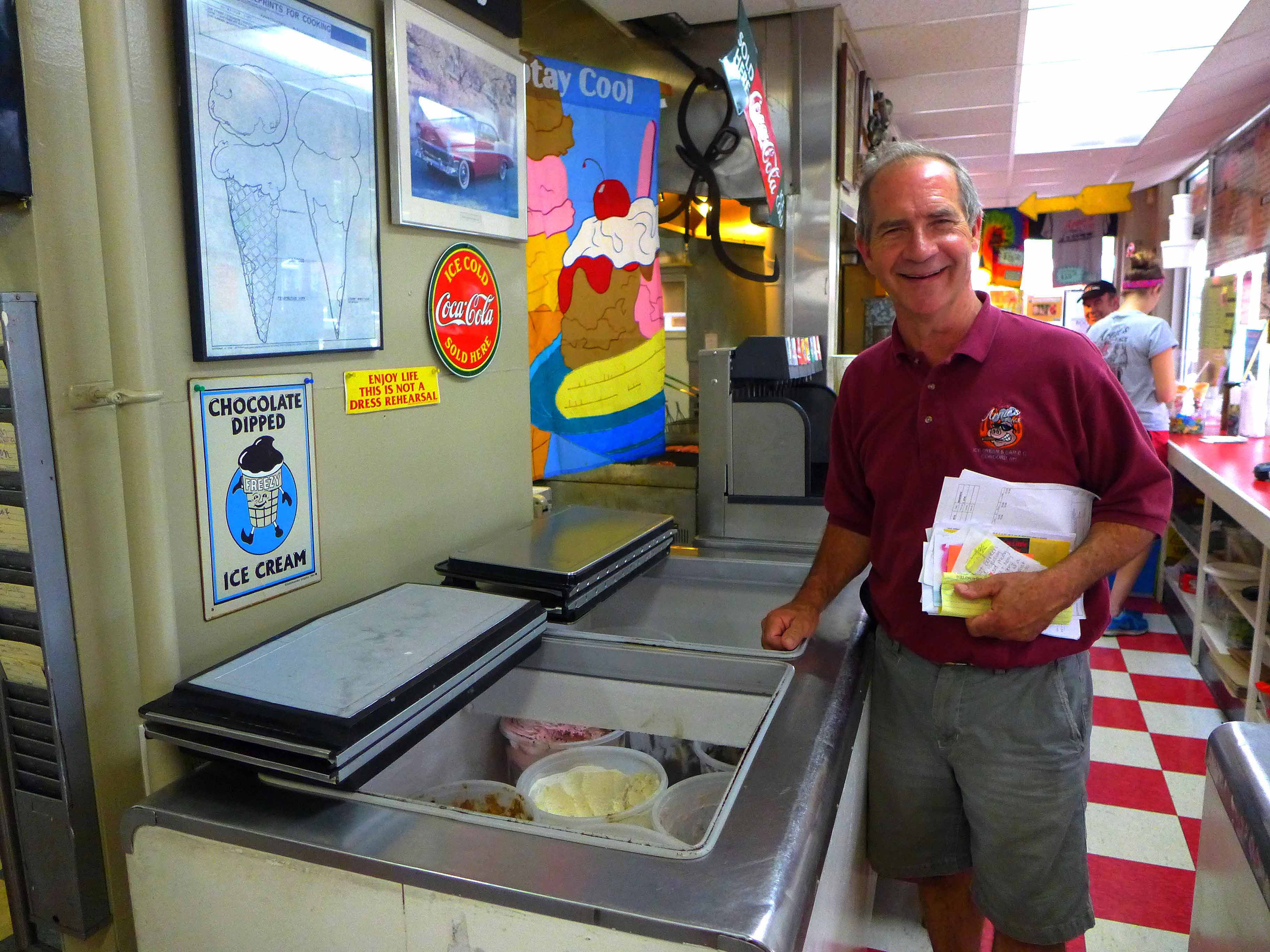 Tom Arnold, founder of Arnie's Place, says he has the best job in the world.