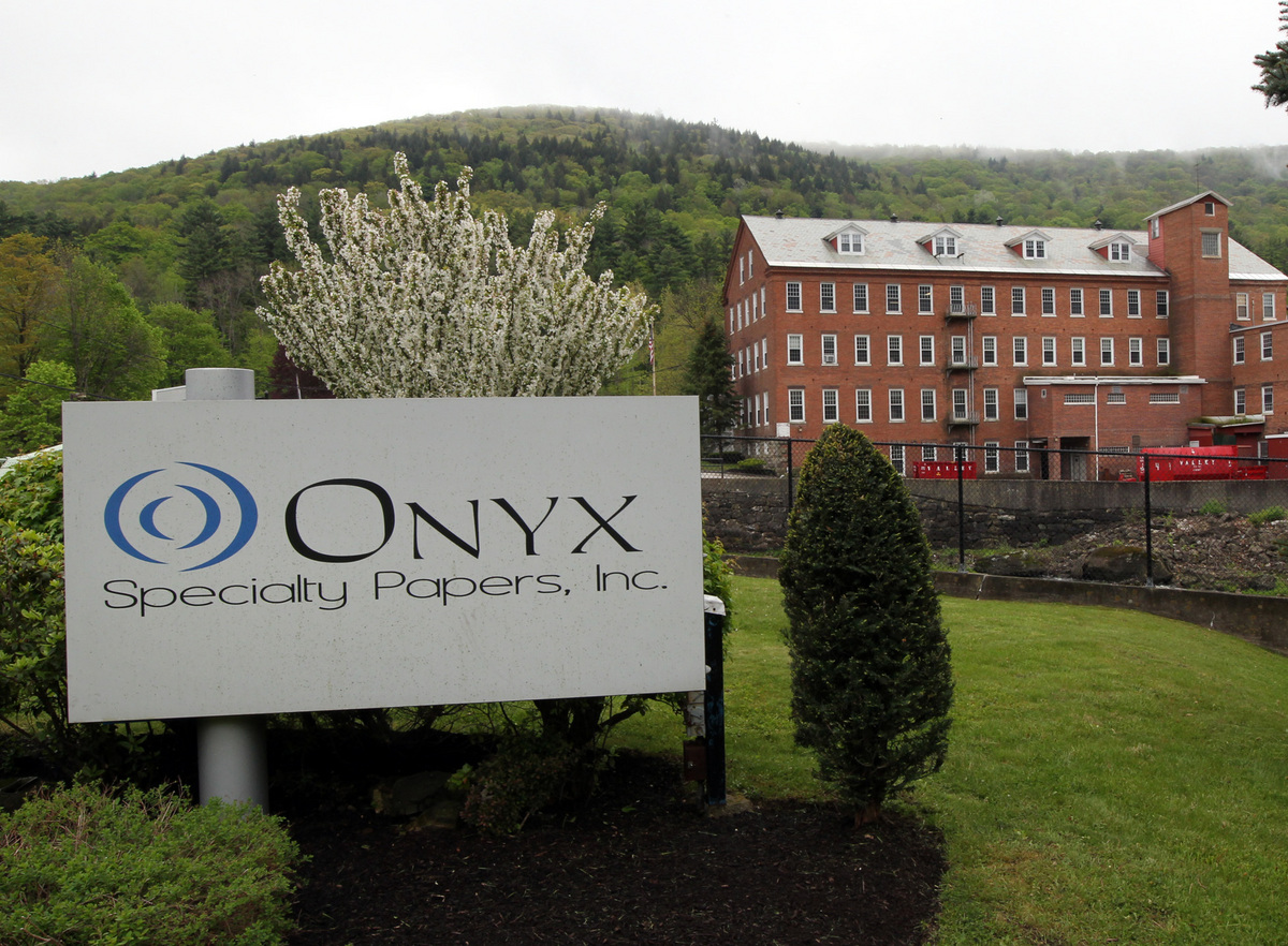 Onyx Specialty Papers in South Lee estimates it will cut its annual fuel costs in half when it completes a conversion from oil to natural gas, helping to keep it competitive.