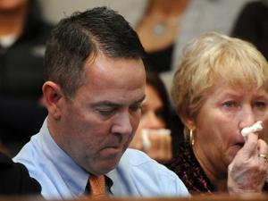 Brian Cellucci and Maureen Cellucci, the brother and mother of accident victim Kevin Cellucci, were at the hearing.