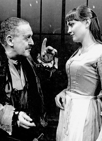 Mr. Geidt performing in Henrik Ibsen’s “Ghosts” with Cherry Jones at the ART.