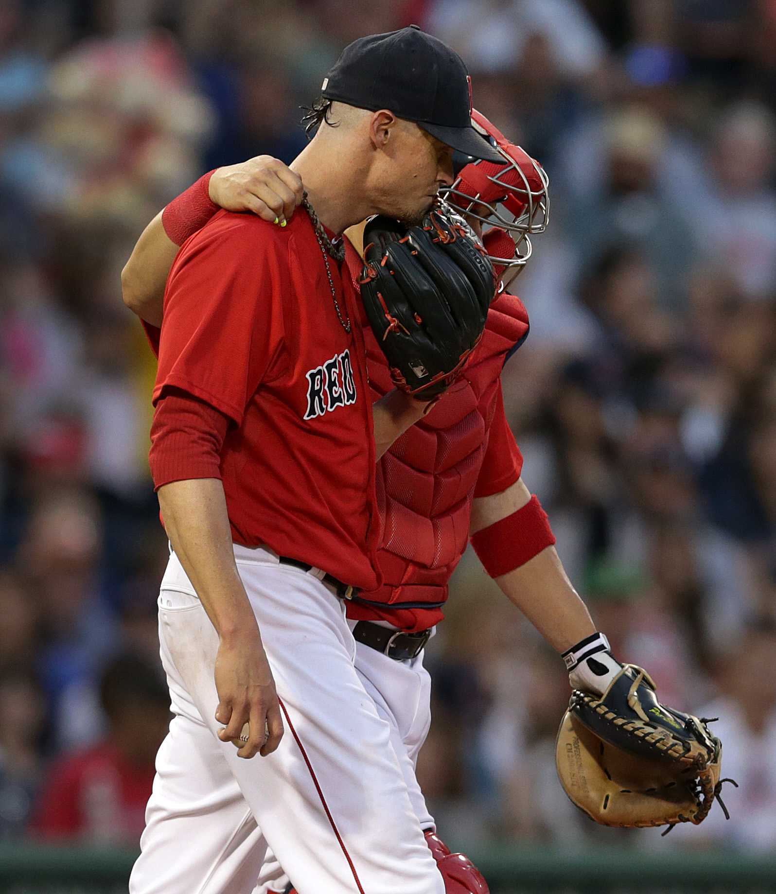 Injured Red Sox starter Clay Buchholz is signed only through the end of the season, with the team holding a $13 million option for 2016.