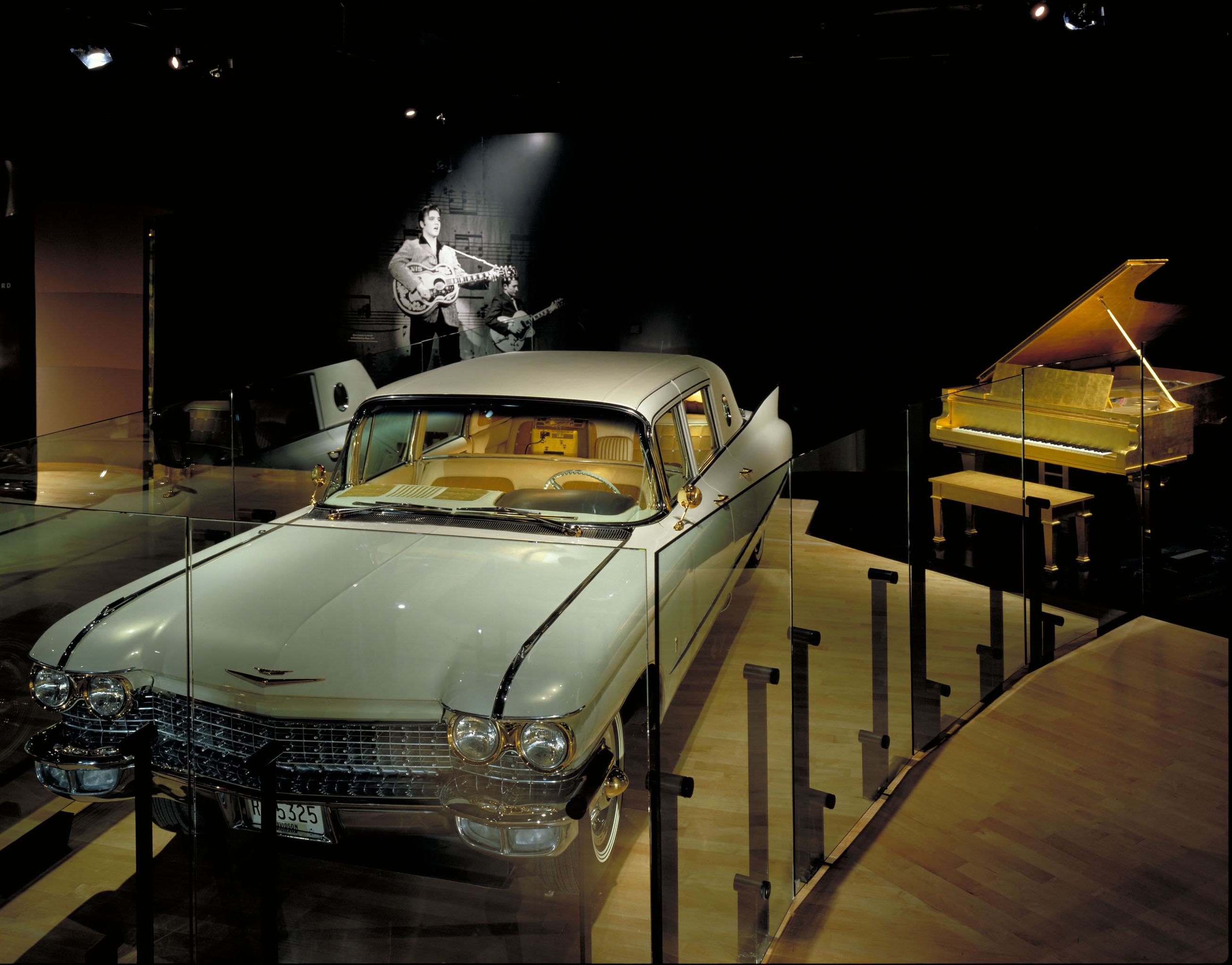 Elvis exhibit at the Country Music Hall of Fame and Museum.
