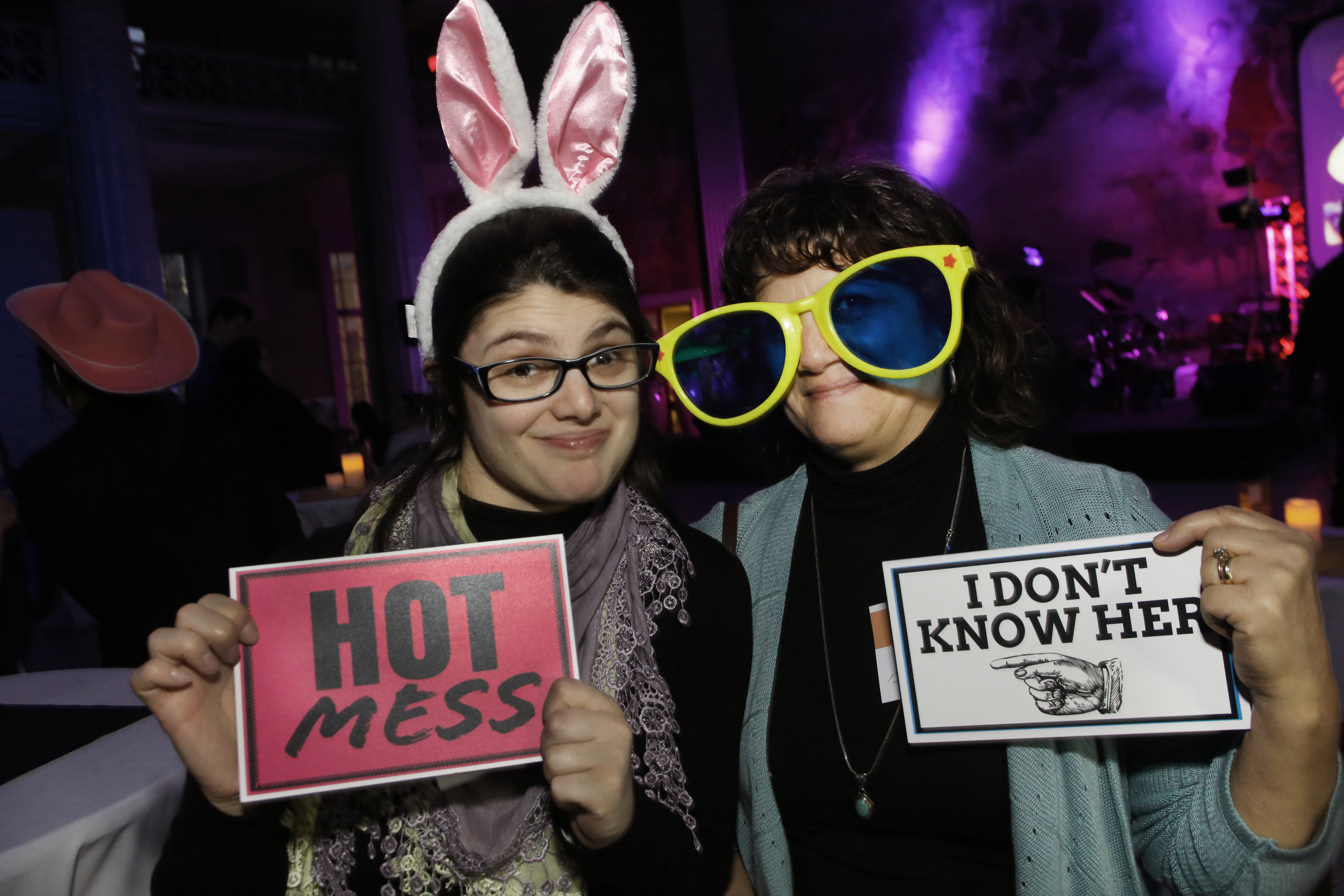 Kelsey Hawkins and her mother, Janet, of Simsbury, Conn.