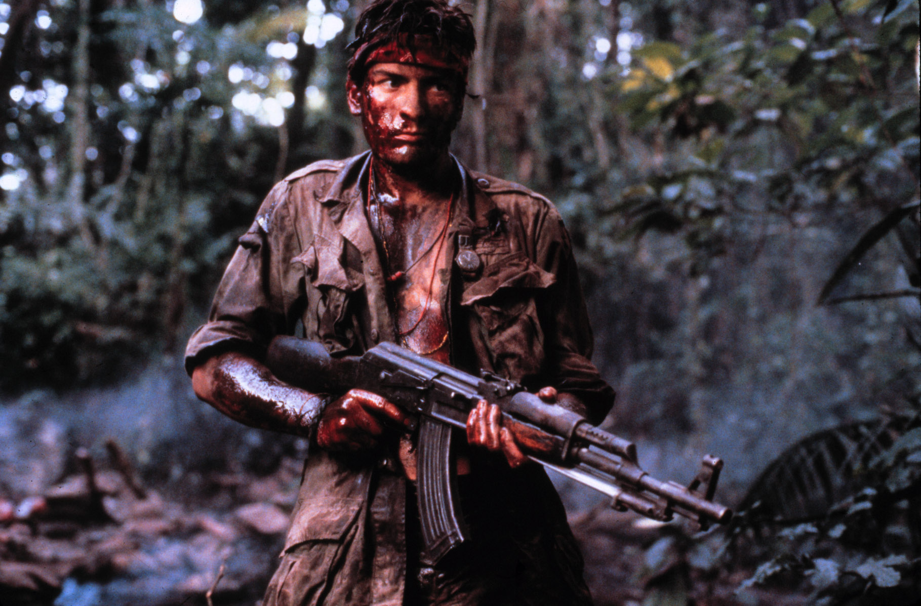 Charlie Sheen in “Platoon.”