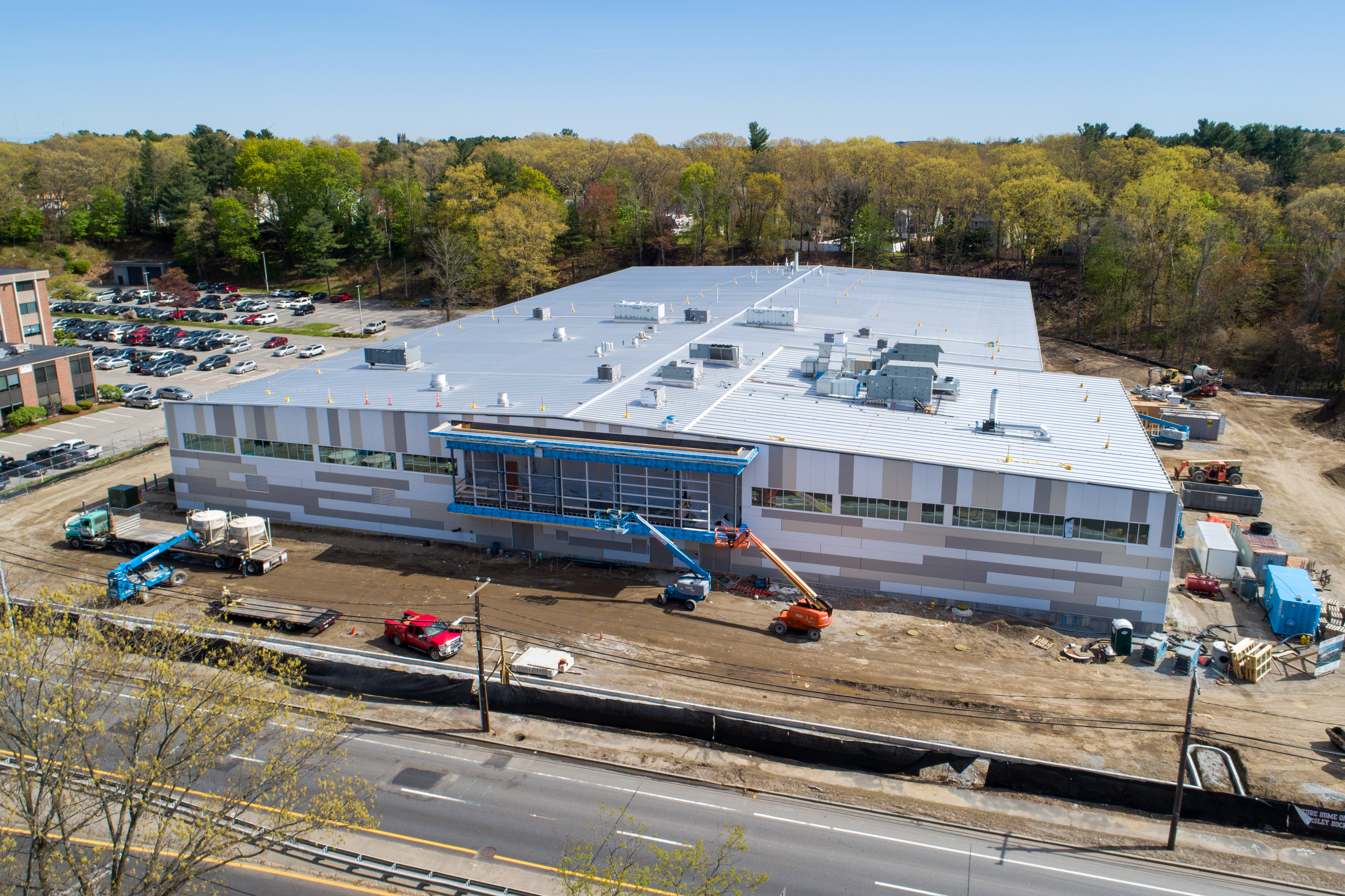 The new Wellesley Sports Center, on land where a Catholic church once sat, reminds us that the pursuit of athletic scholarships has become a new religion.
