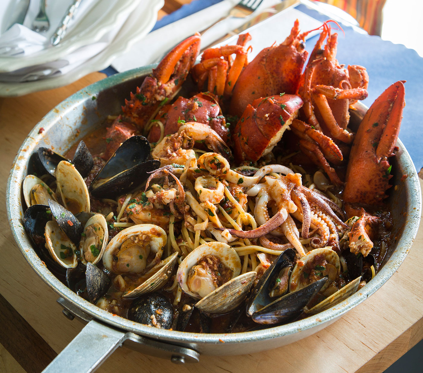 The Daily Catch’s lobster fra diavolo.