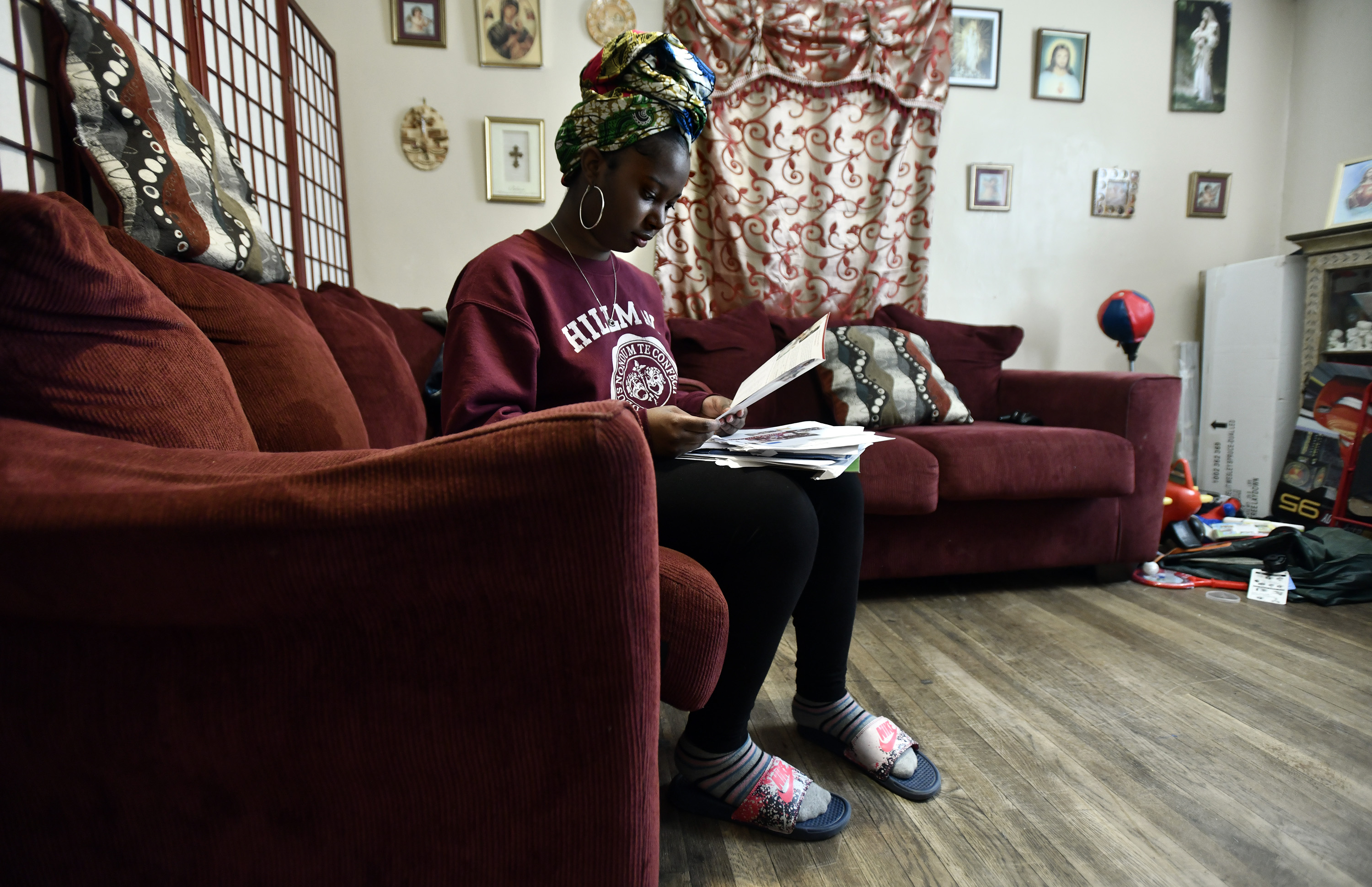 Chrisleen Herard, 17, was admitted to her dream school, Howard University, but the financial aid package has left her scrambling to figure out how, and even if, she could afford to attend.