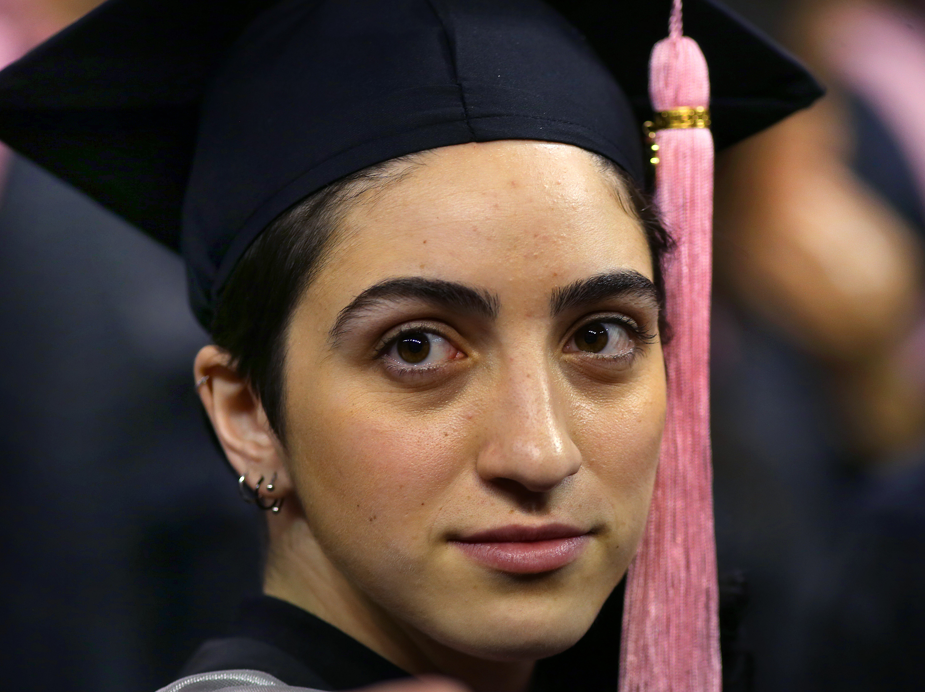 Emily Estefan, daughter of Gloria and Emilio, was among the graduates.