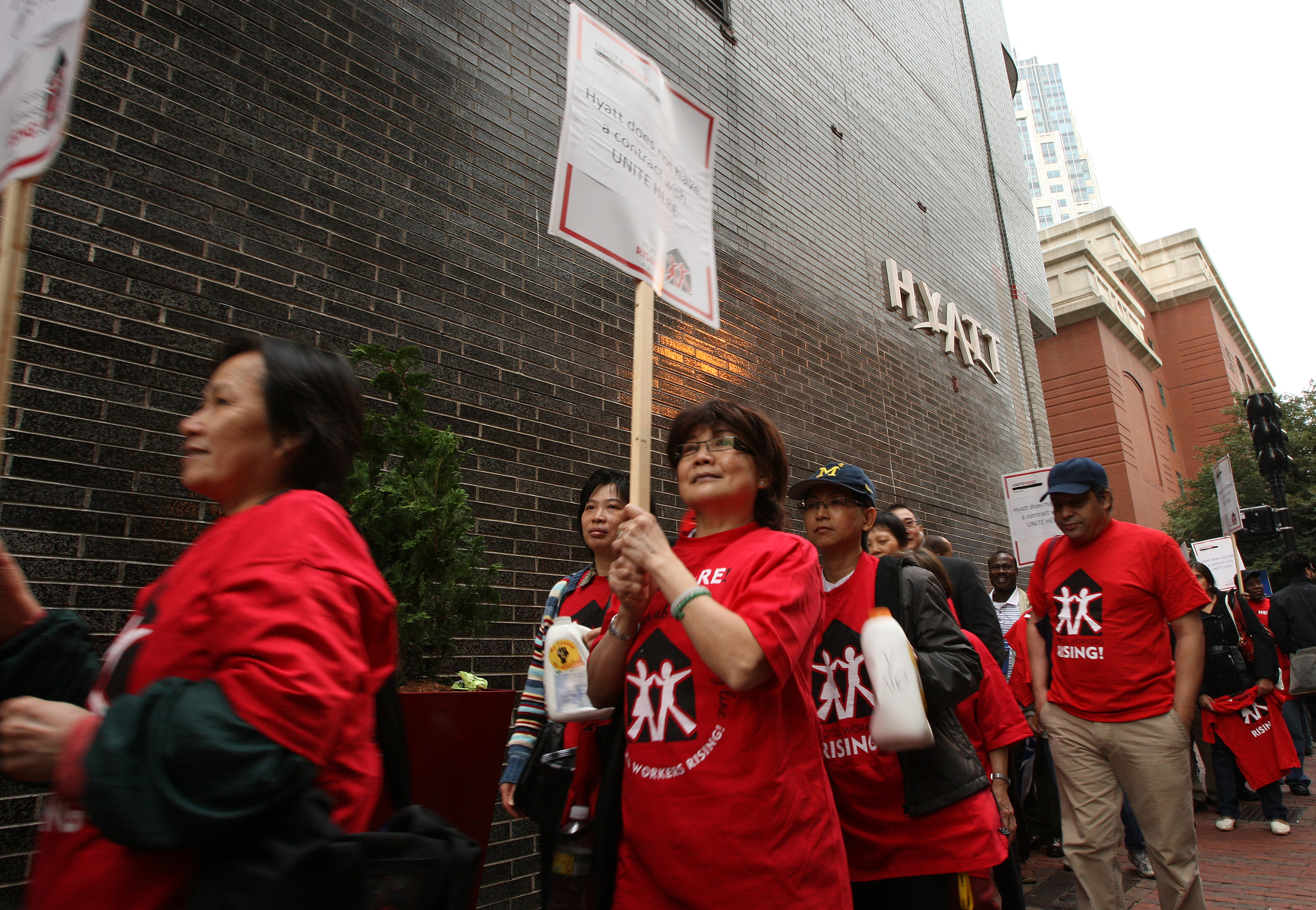 The firing of nearly 100 housekeepers after they unwittingly trained their own replacements triggered protests and a boycott of Hyatt hotels.