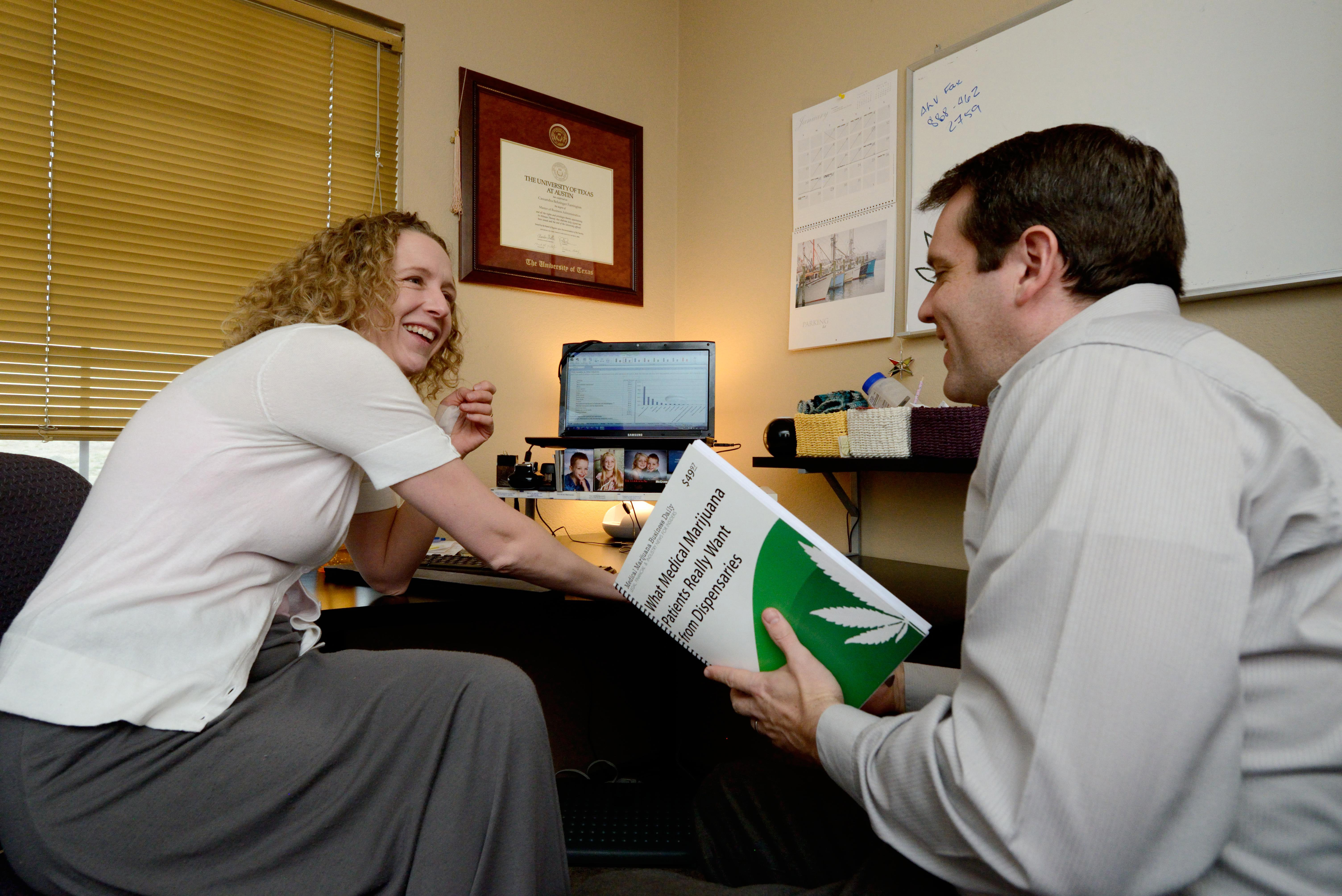 Cassandra Farrington, Medical Marijuana Business Daily’s publisher, worked with editor Chris Walsh.