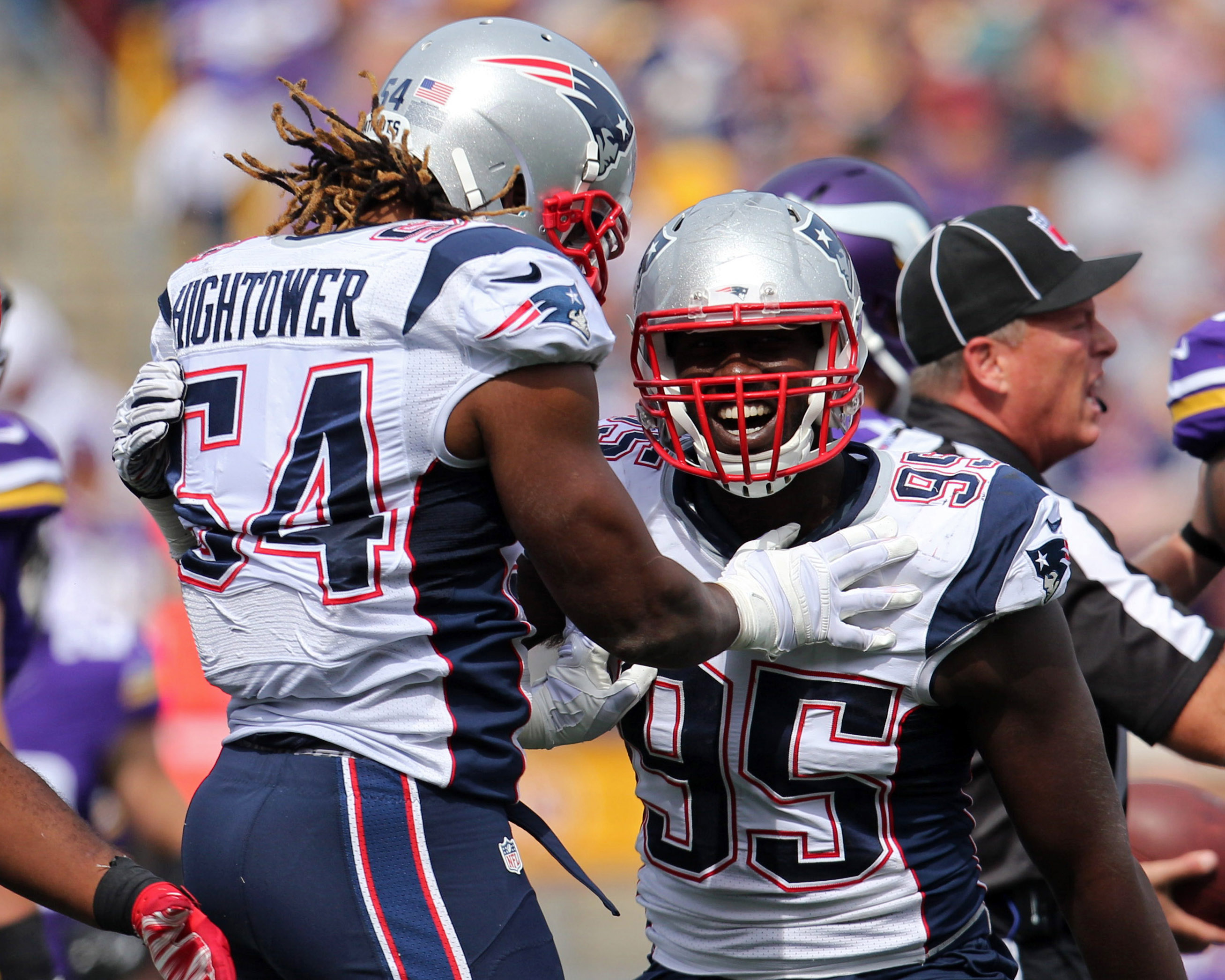The Patriots traded up in 2012 to draft Dont’a Hightower and Chandler Jones four picks apart in the first round.