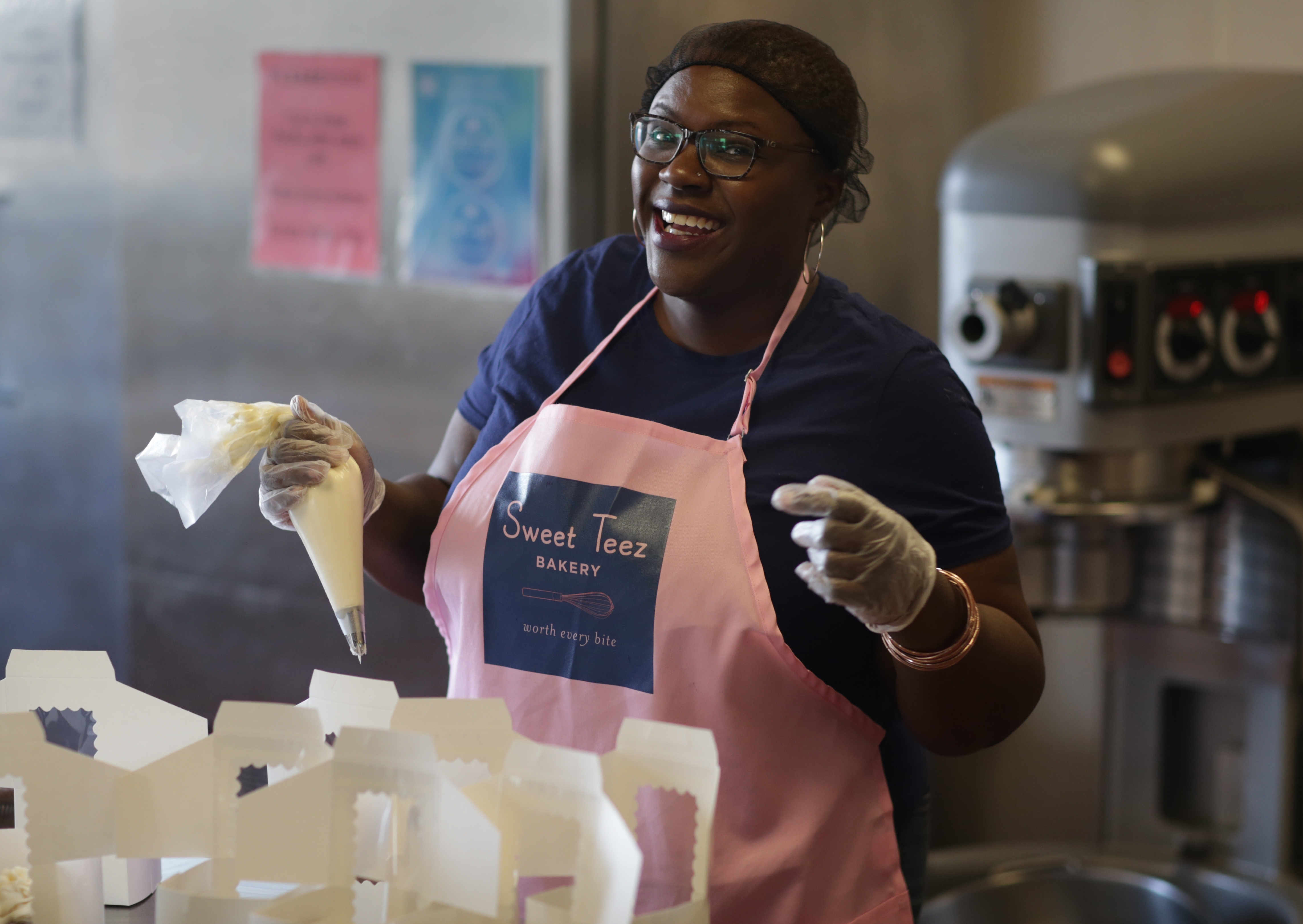 Teresa Maynard is founder of Sweet Teez Bakery.