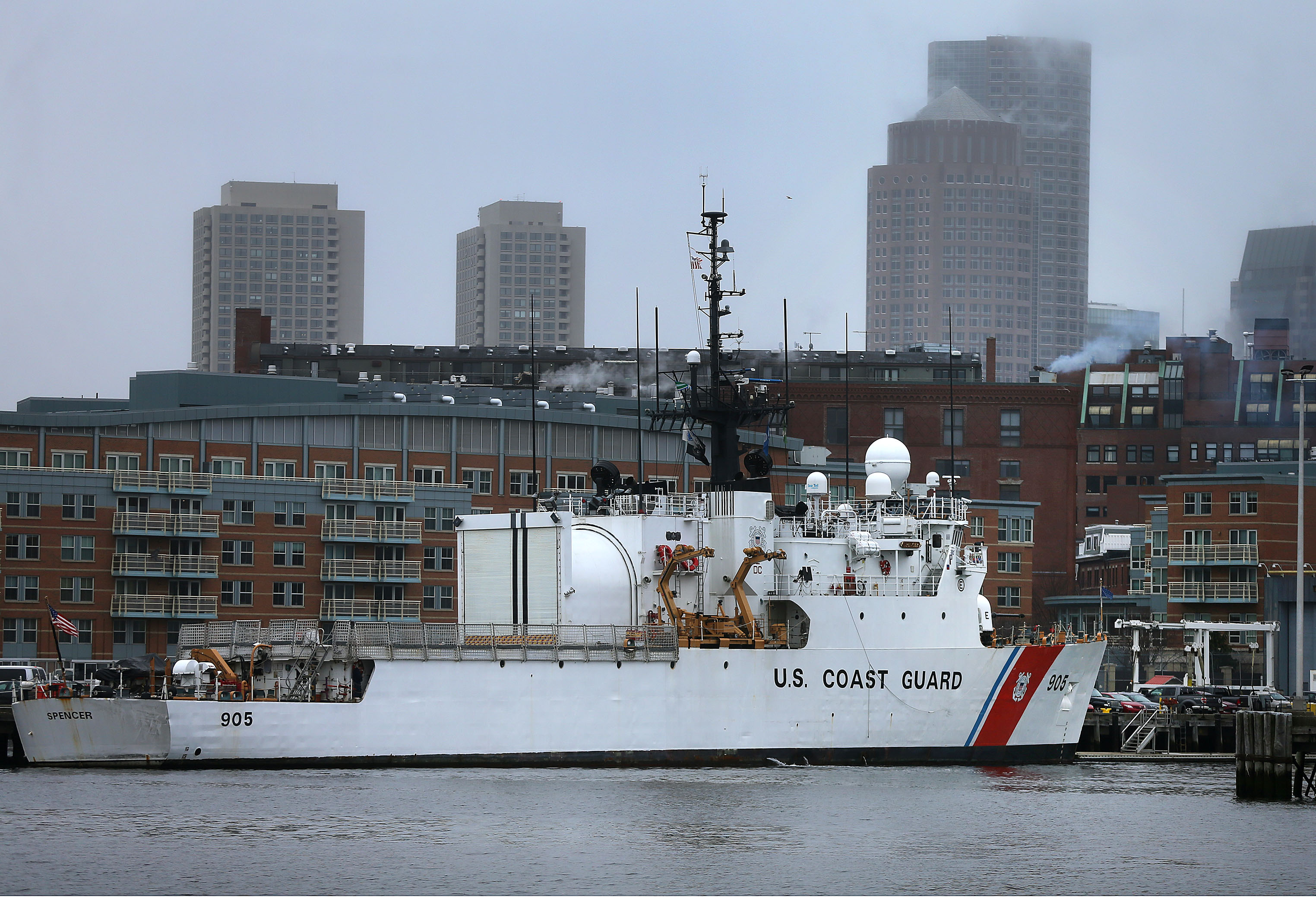 The Coast Guard, funded through the Department of Homeland Security, is the only branch of the military to have its pay suspended.