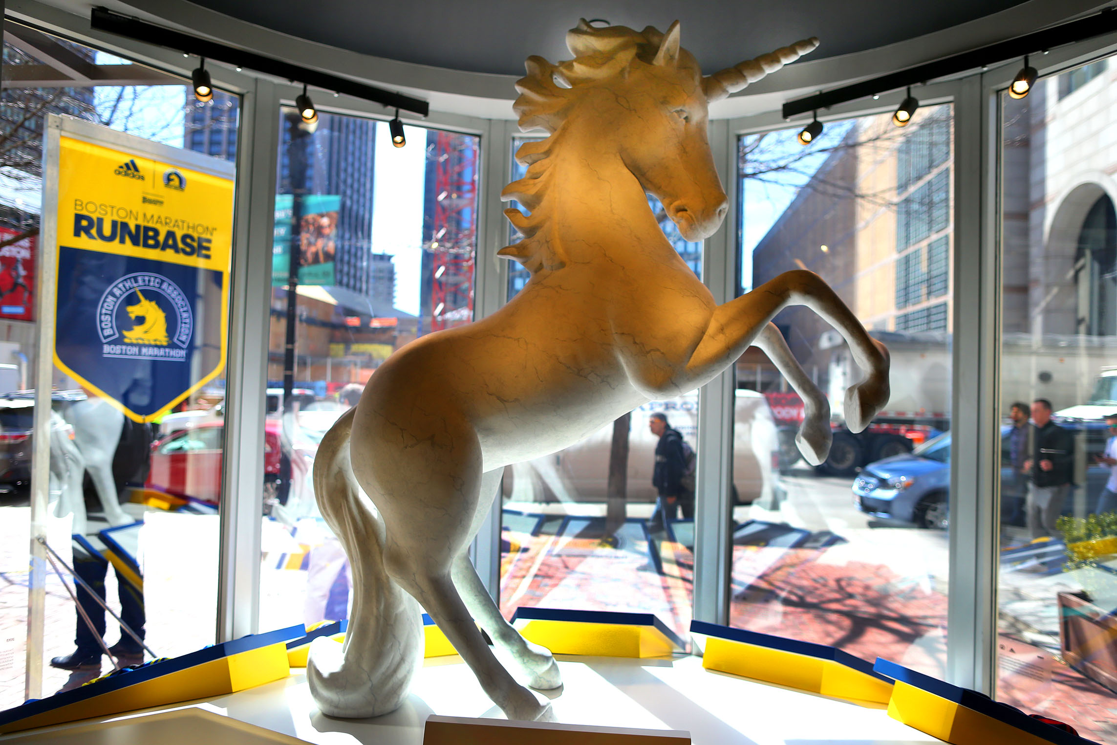 First US RunBase opens near Marathon finish line The Boston Globe