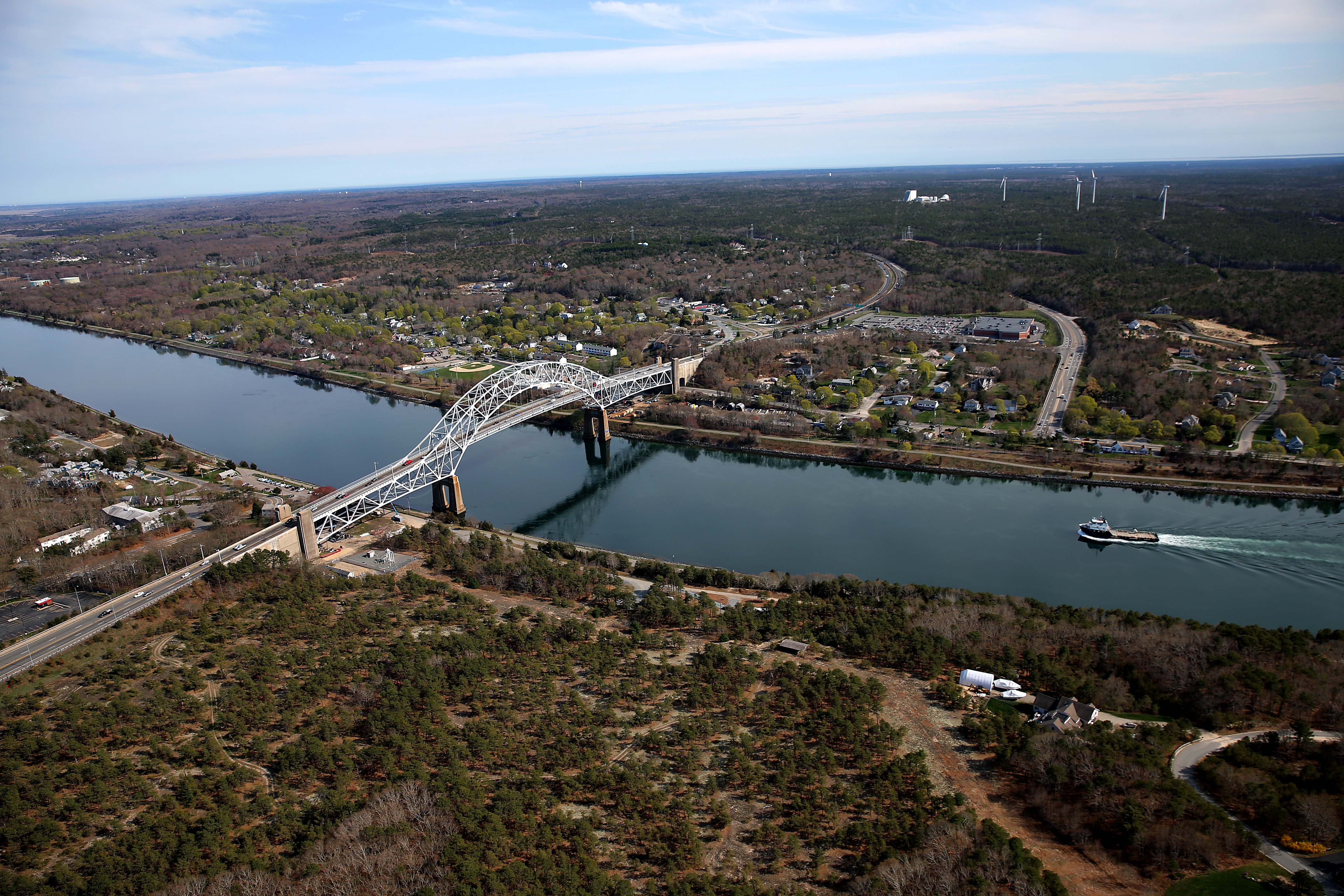 The Sagamore Bridge.
