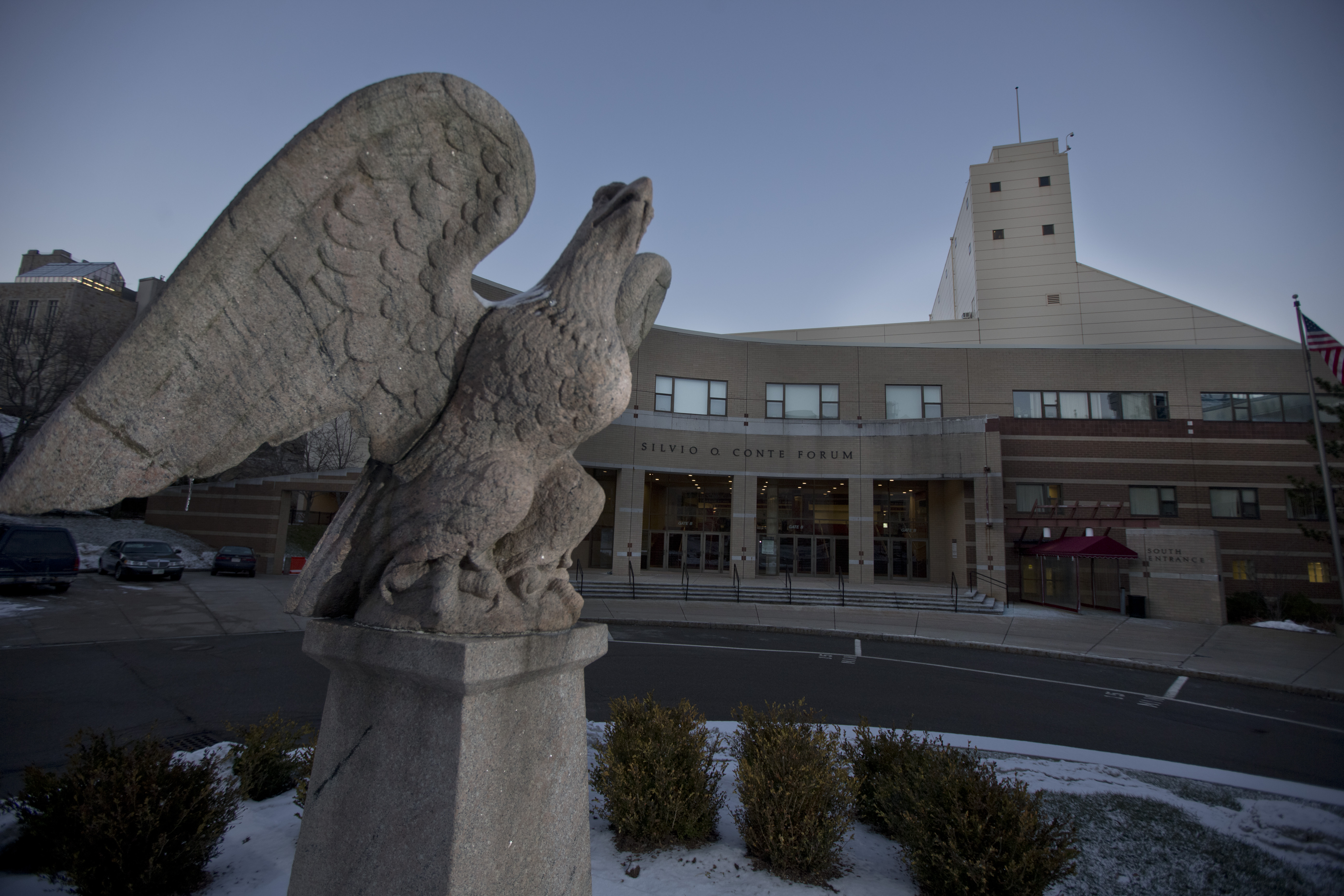 Boston College’s Conte Forum could be used if Boston is chosen to host the 2024 Olympics.