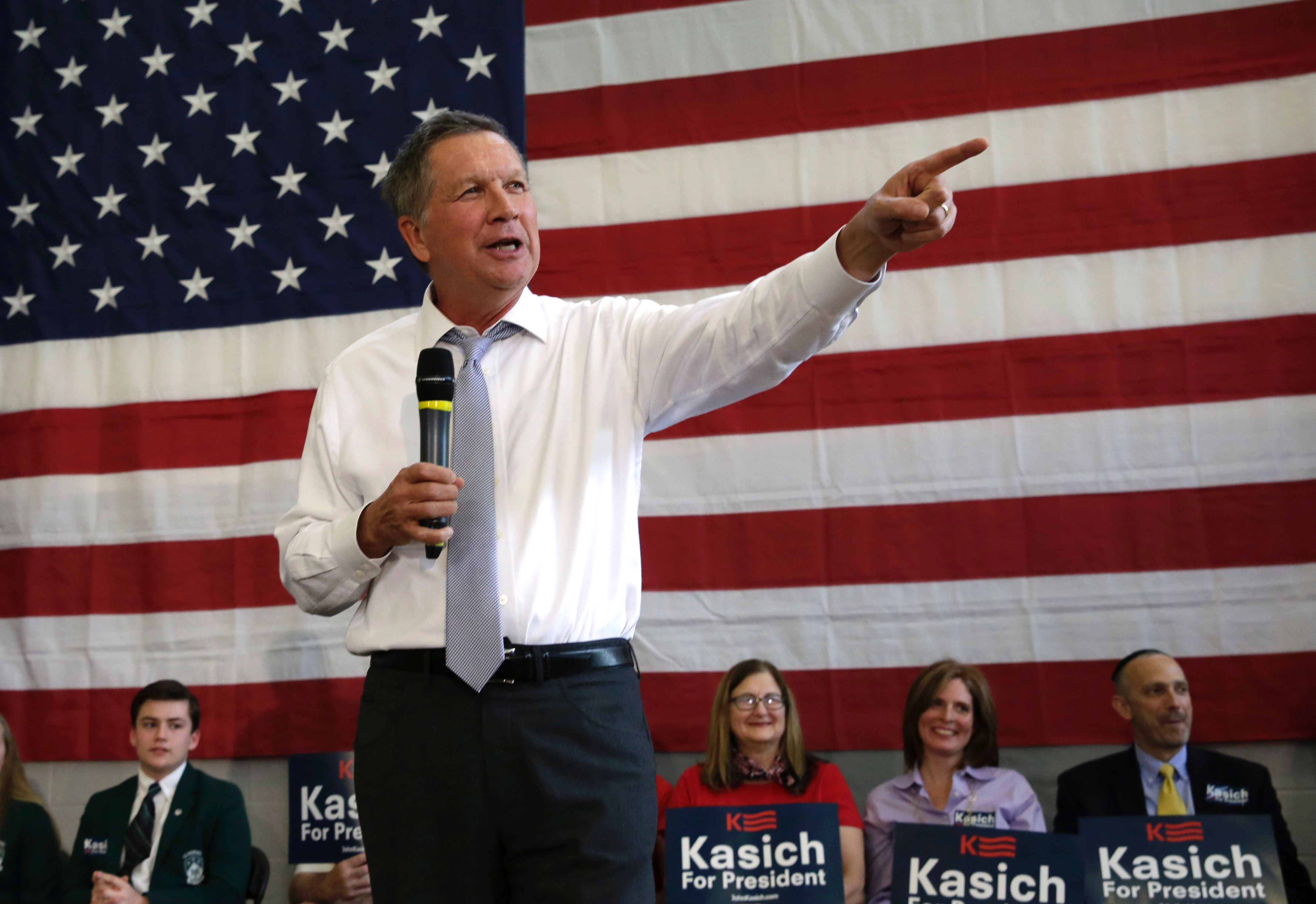 Ohio Governor John Kasich.