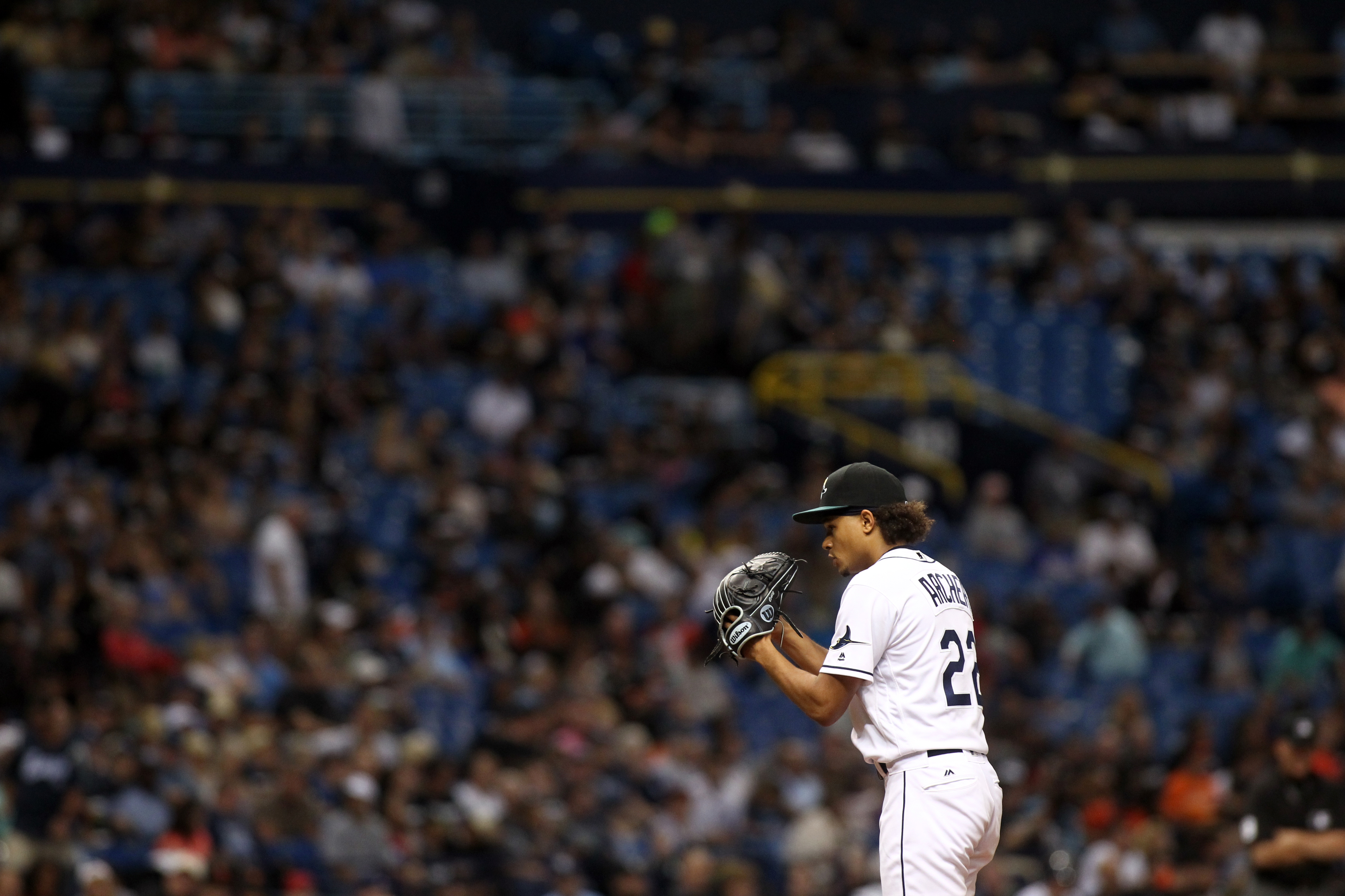 Chris Archer has a 4.76 ERA through 17 starts.