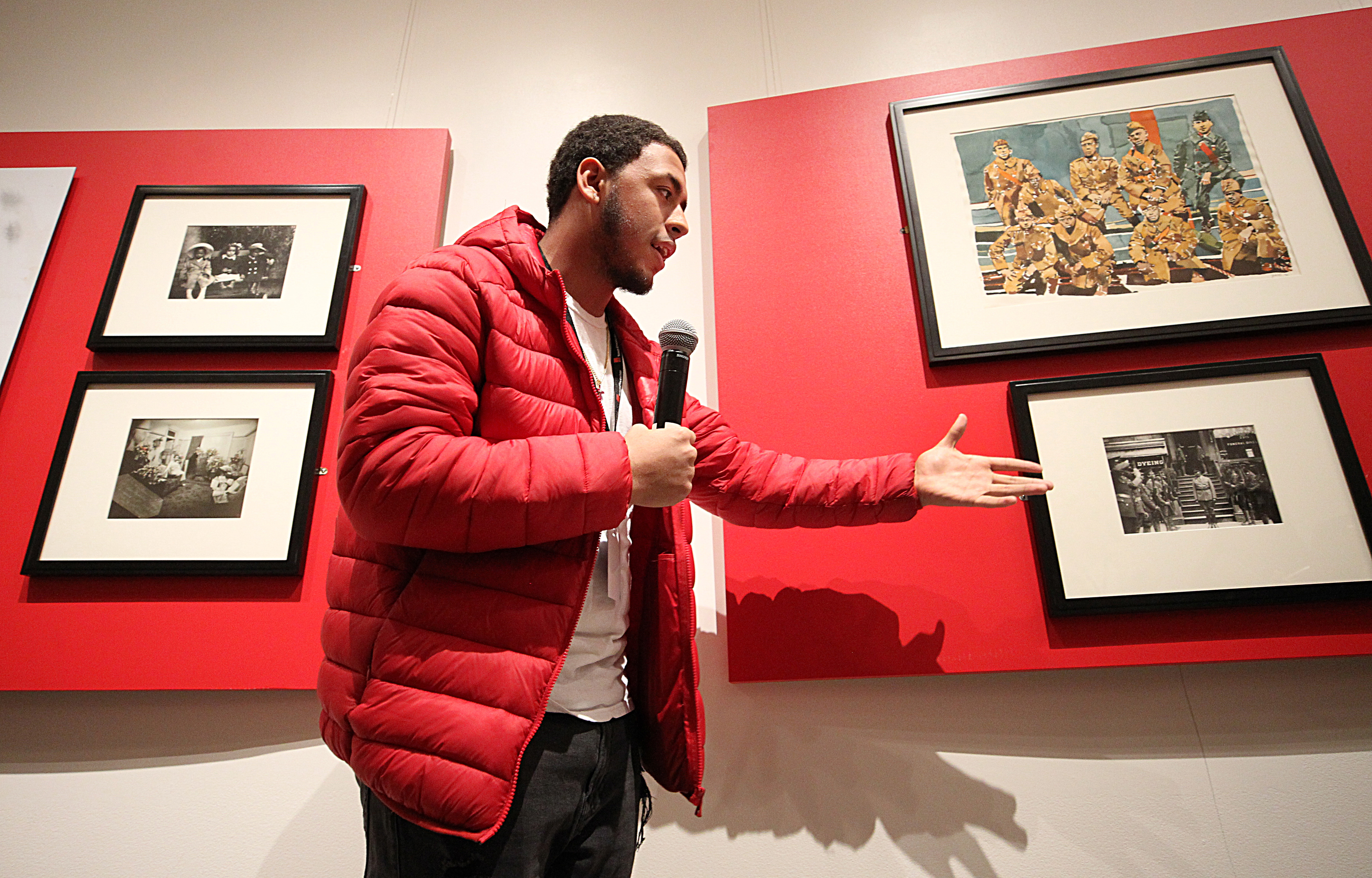 Armani Rivas picked a James Van Der Zee photo from World War I.