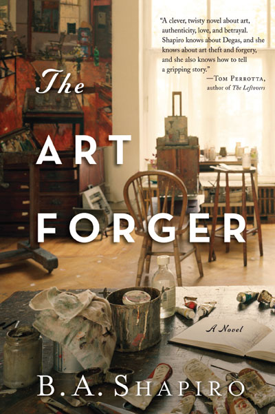 “The Art Forger” by B.A. Shapiro.