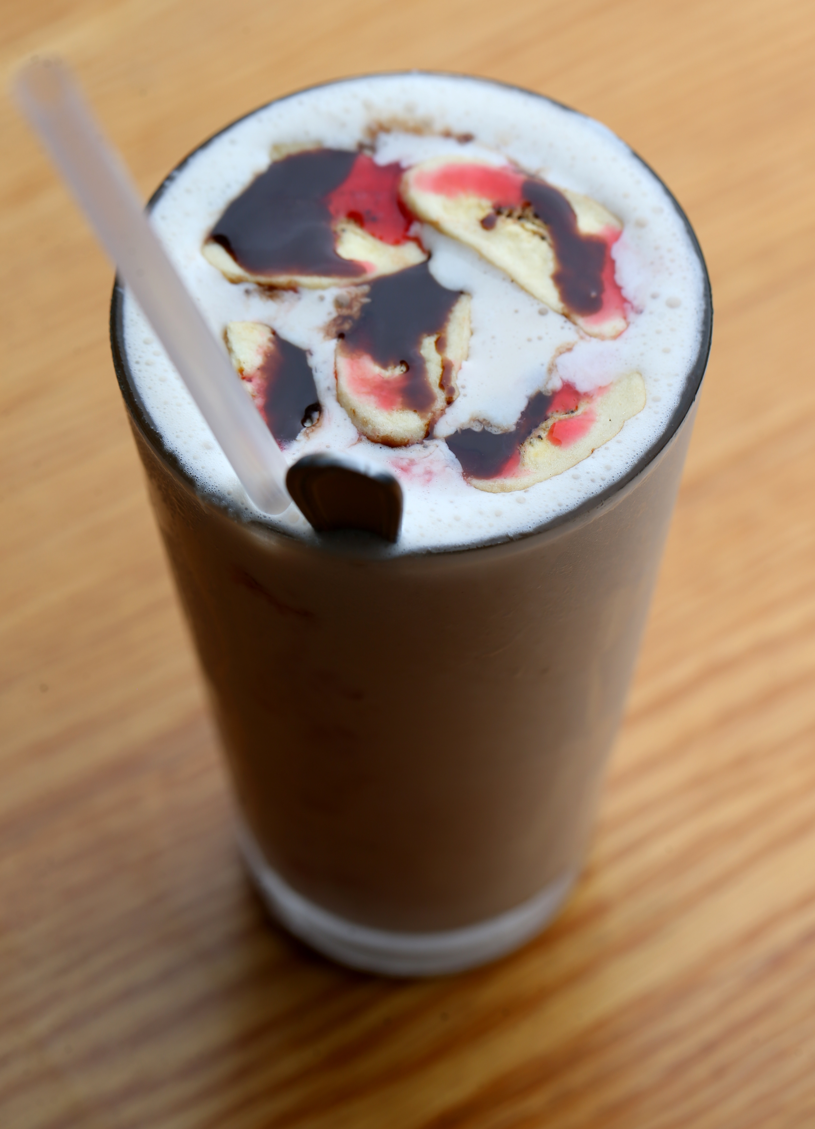 Hummingbird Shake at WuBurger in Cambridge.