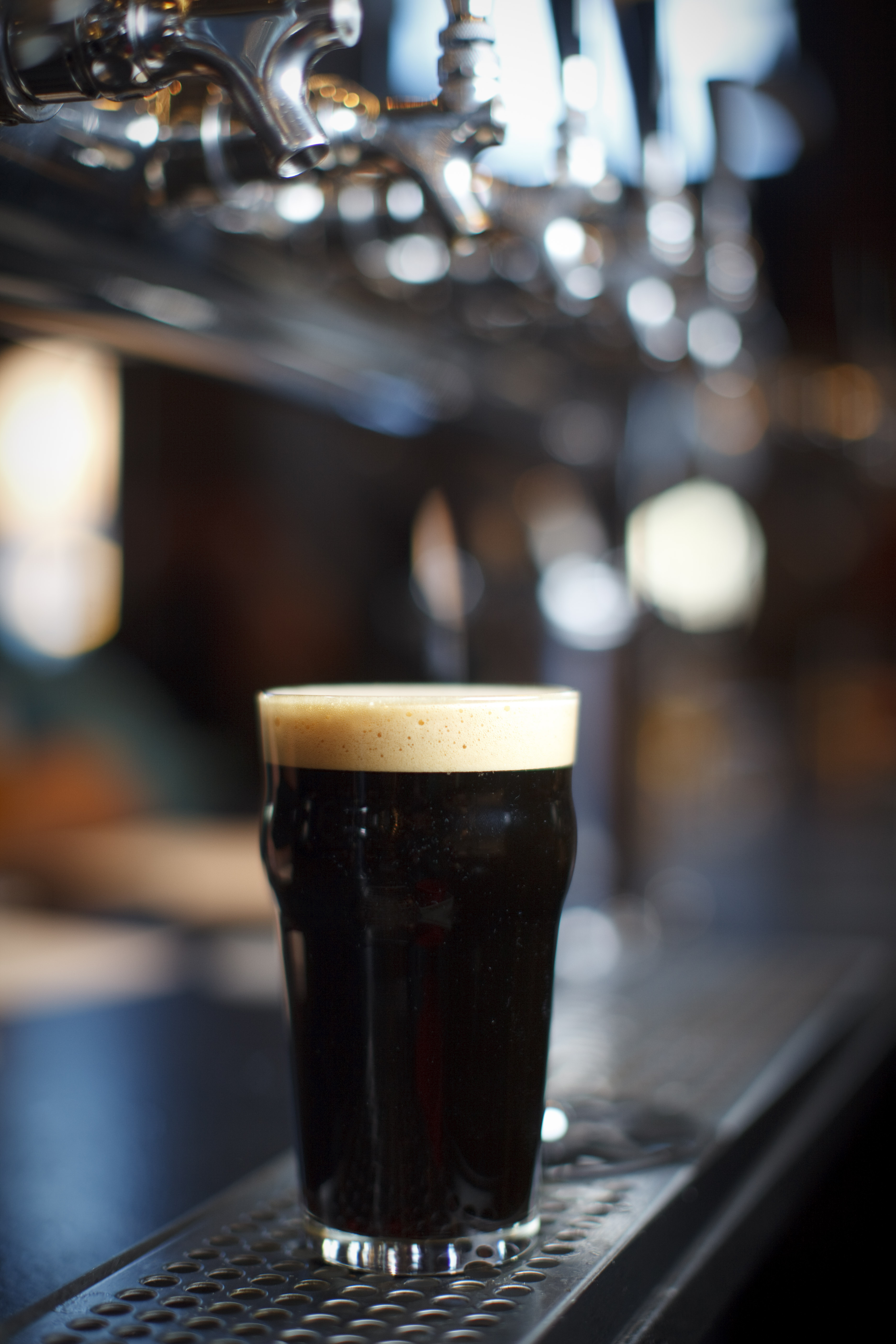 Coffee beer that Row 34 is serving from the Barrington-Trillium collaboration.