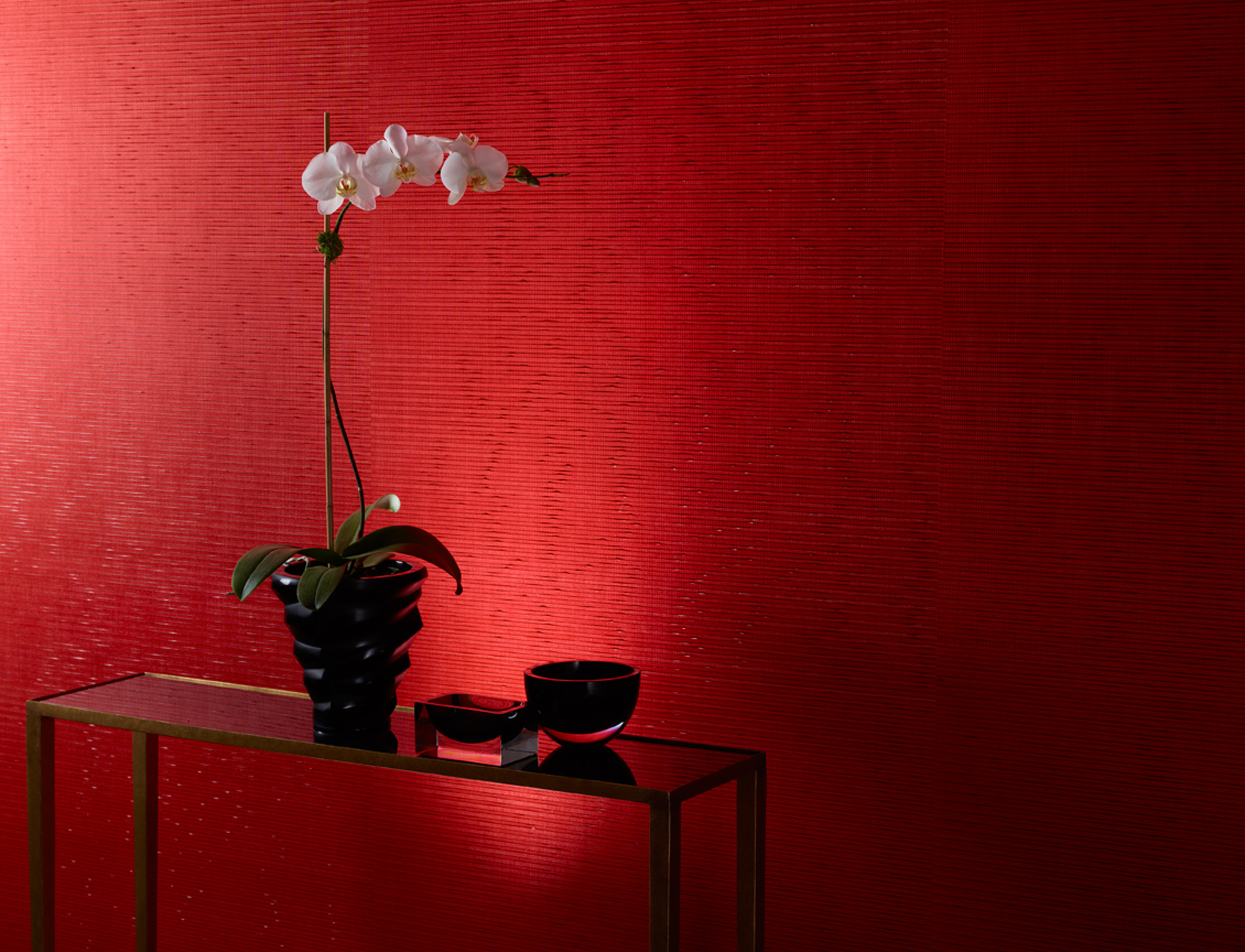Red is one of the new trends.