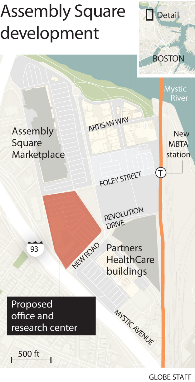 31assembly - Map of Assembly Square development.