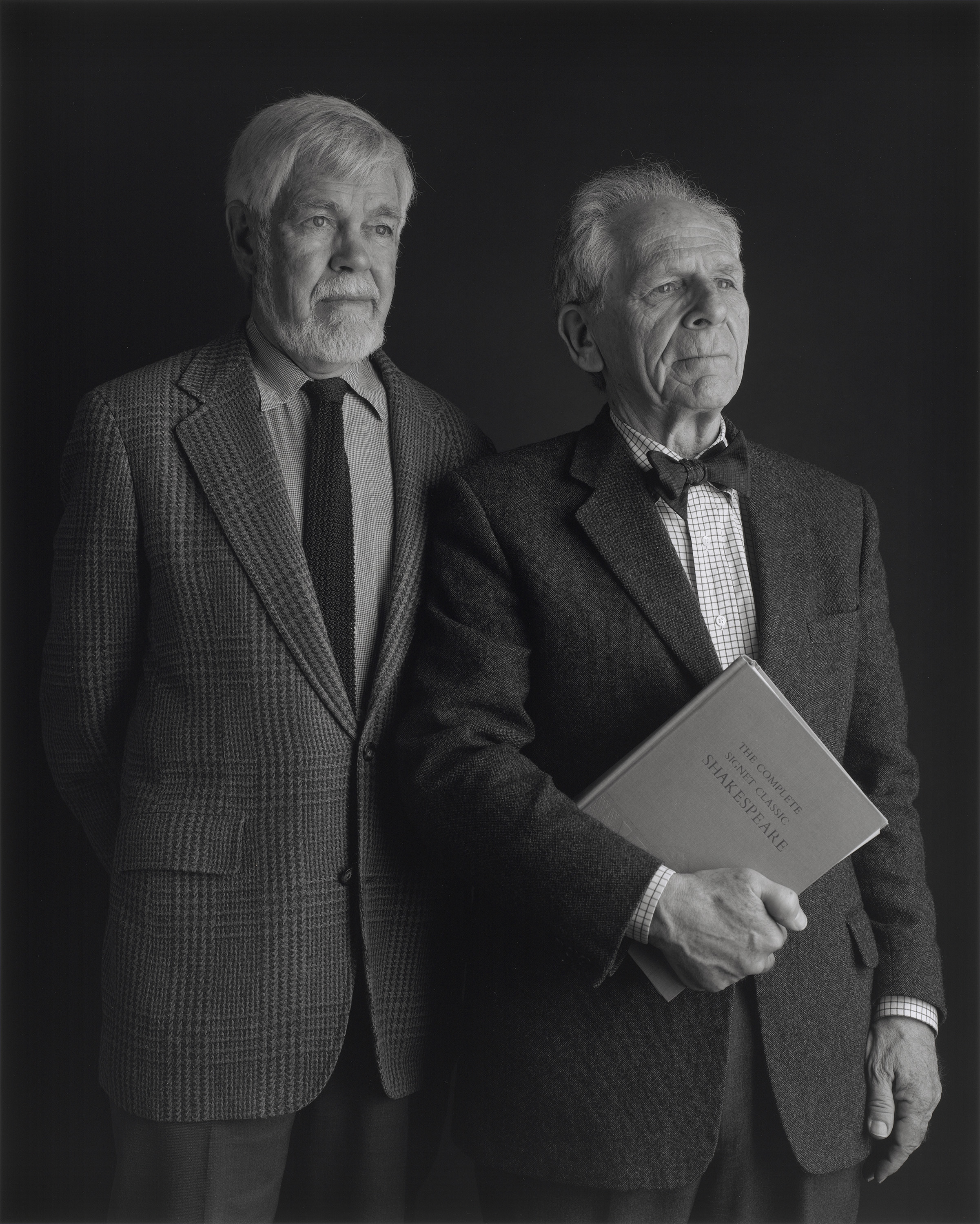 Portrait of William Burto and Sylvan Barnet, 2003, by Sugimoto Hiroshi.