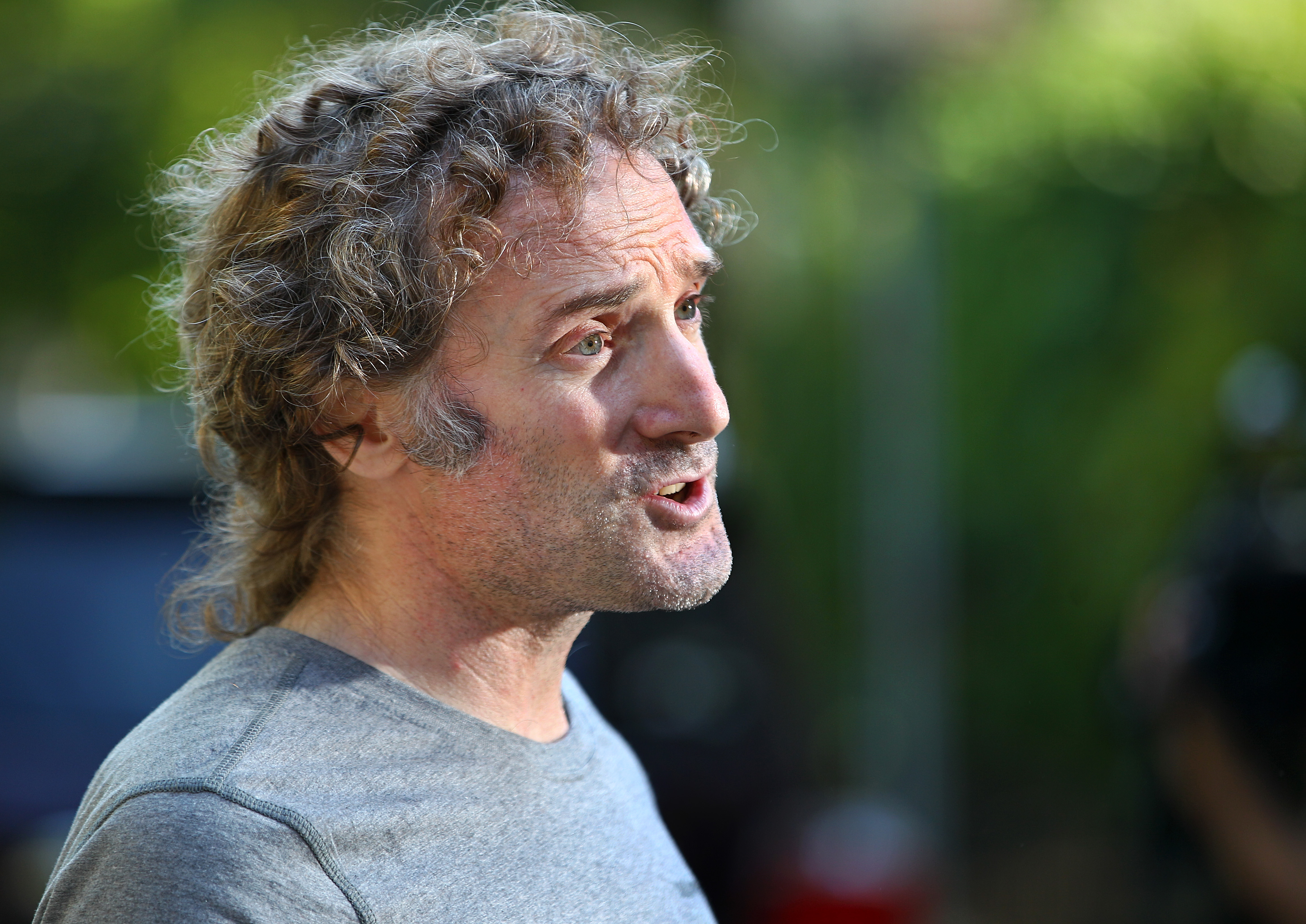 Peter Theo Curtis expressed thanks to supporters Wednesday in his first public comments since militants freed him.