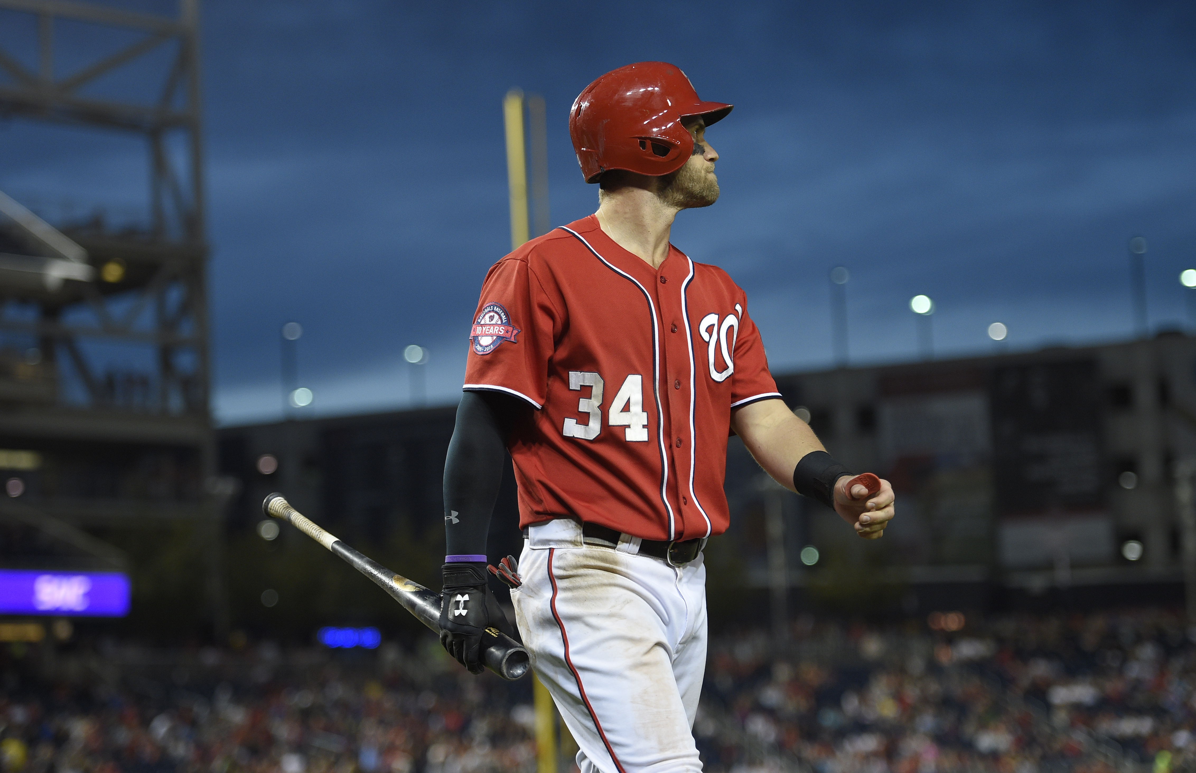 Bryce Harper has a 9.9 WAR this season.
