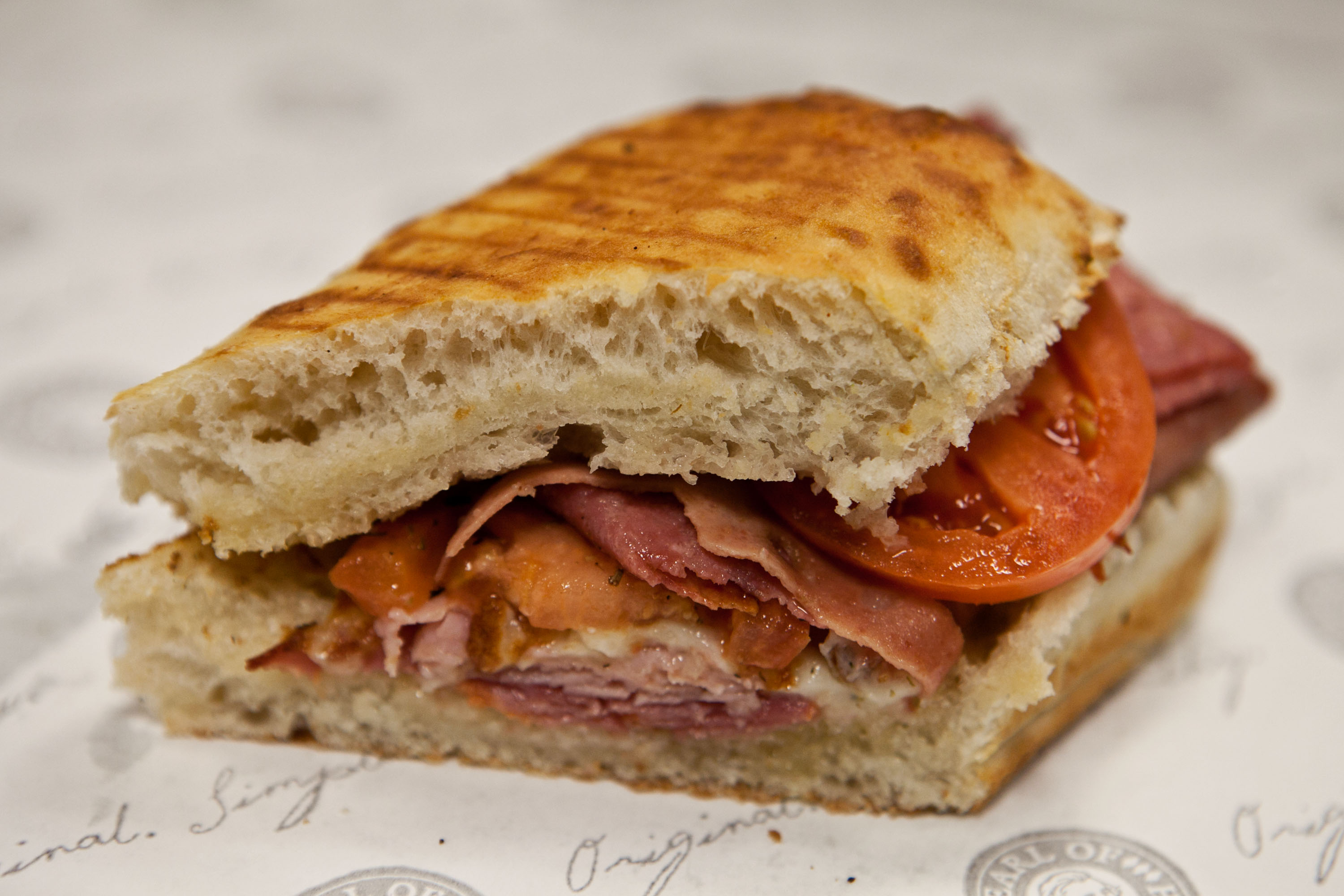 The Italian, from Potbelly Sandwich shop nearby.