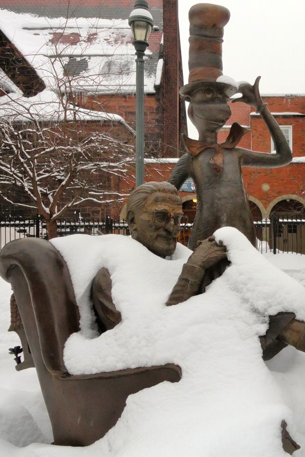 The Cat in the Hat and his creator are immortalized in Dr. Seuss’ hometown.
