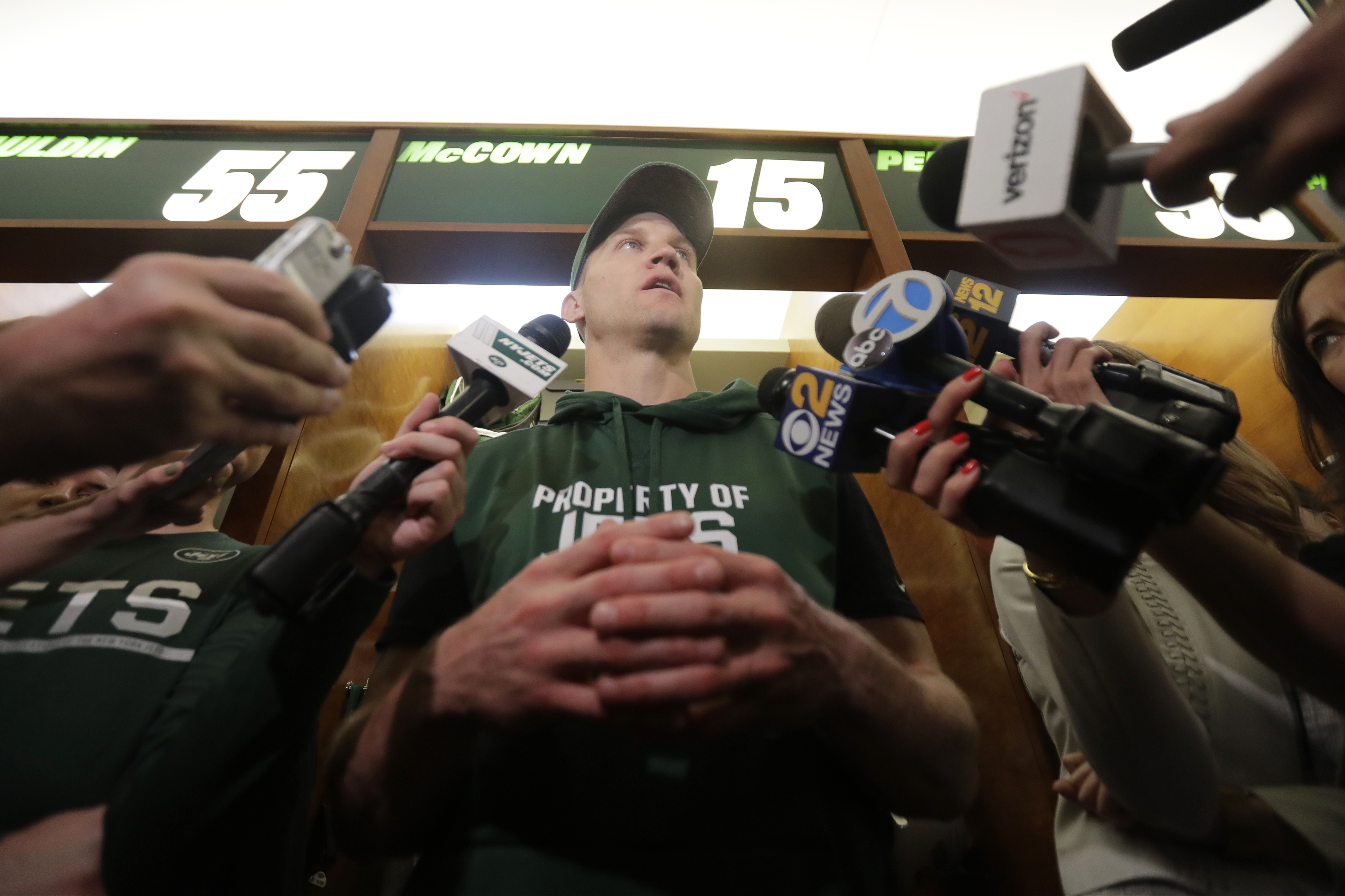 The Jets are Josh McCown’s eighth NFL team.