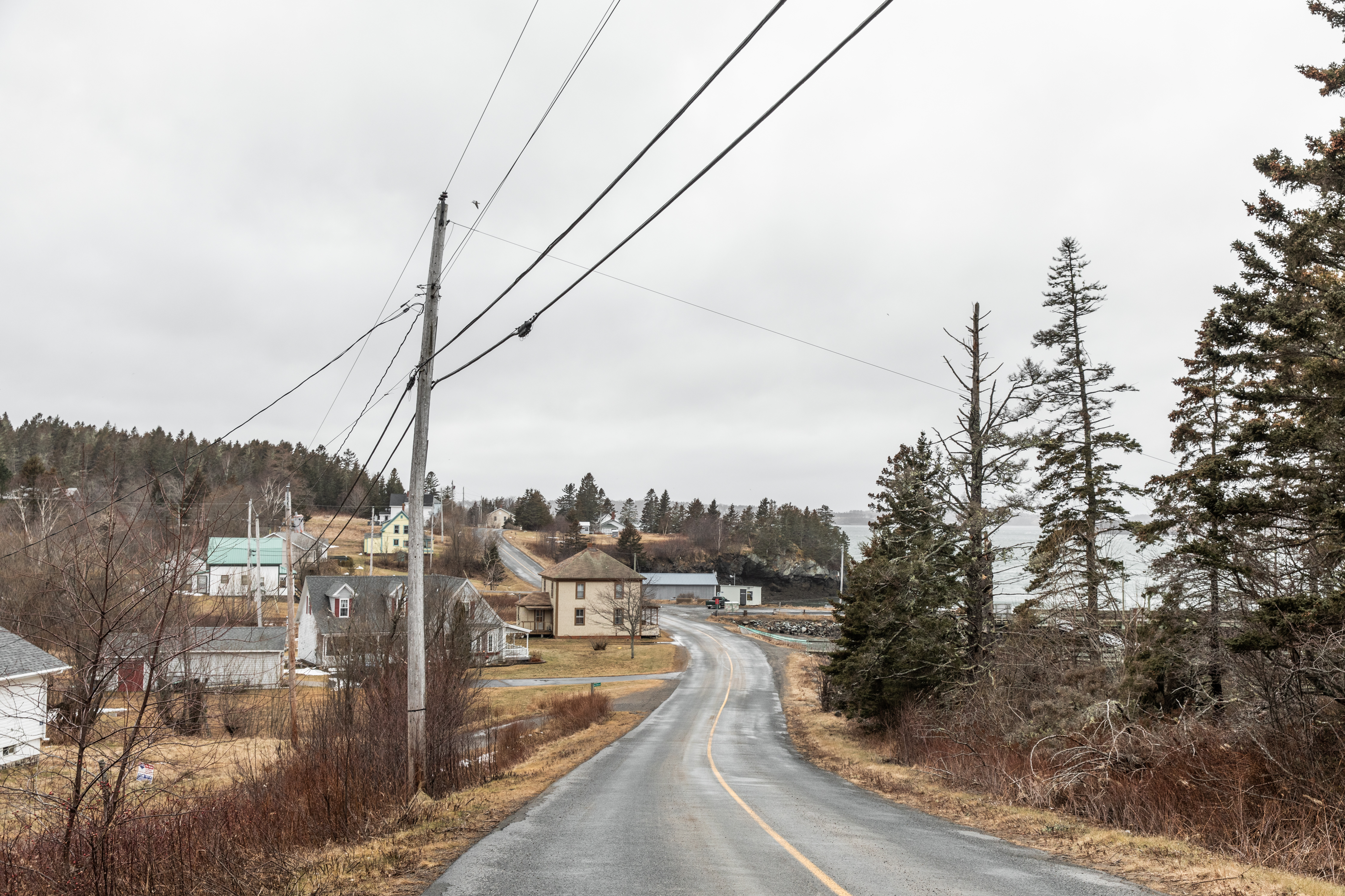 Campobello Island has a population of around 800. Residents can only access the island during most months of the year by a short bridge that connects the island to Maine.
