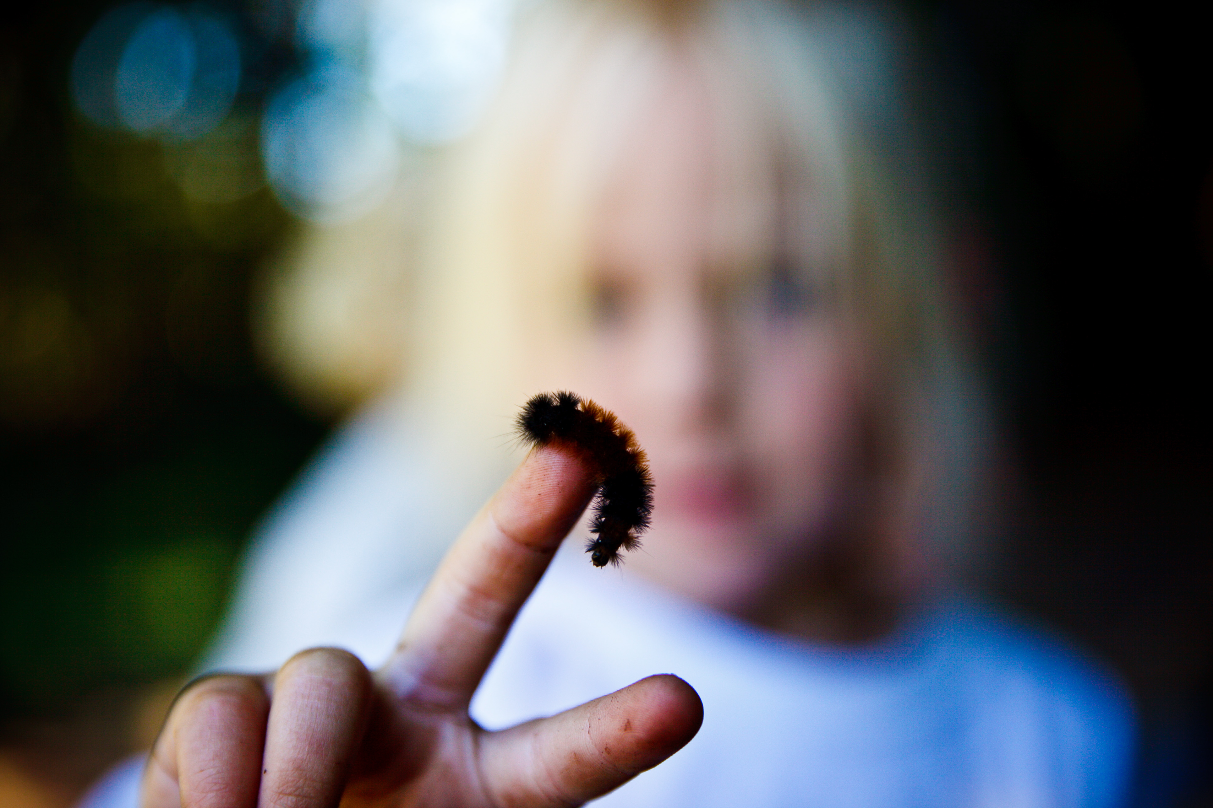 In addition to outdoor playtime, children in nature-based preschool programs are exposed to different kinds of creatures and plants in their lessons.