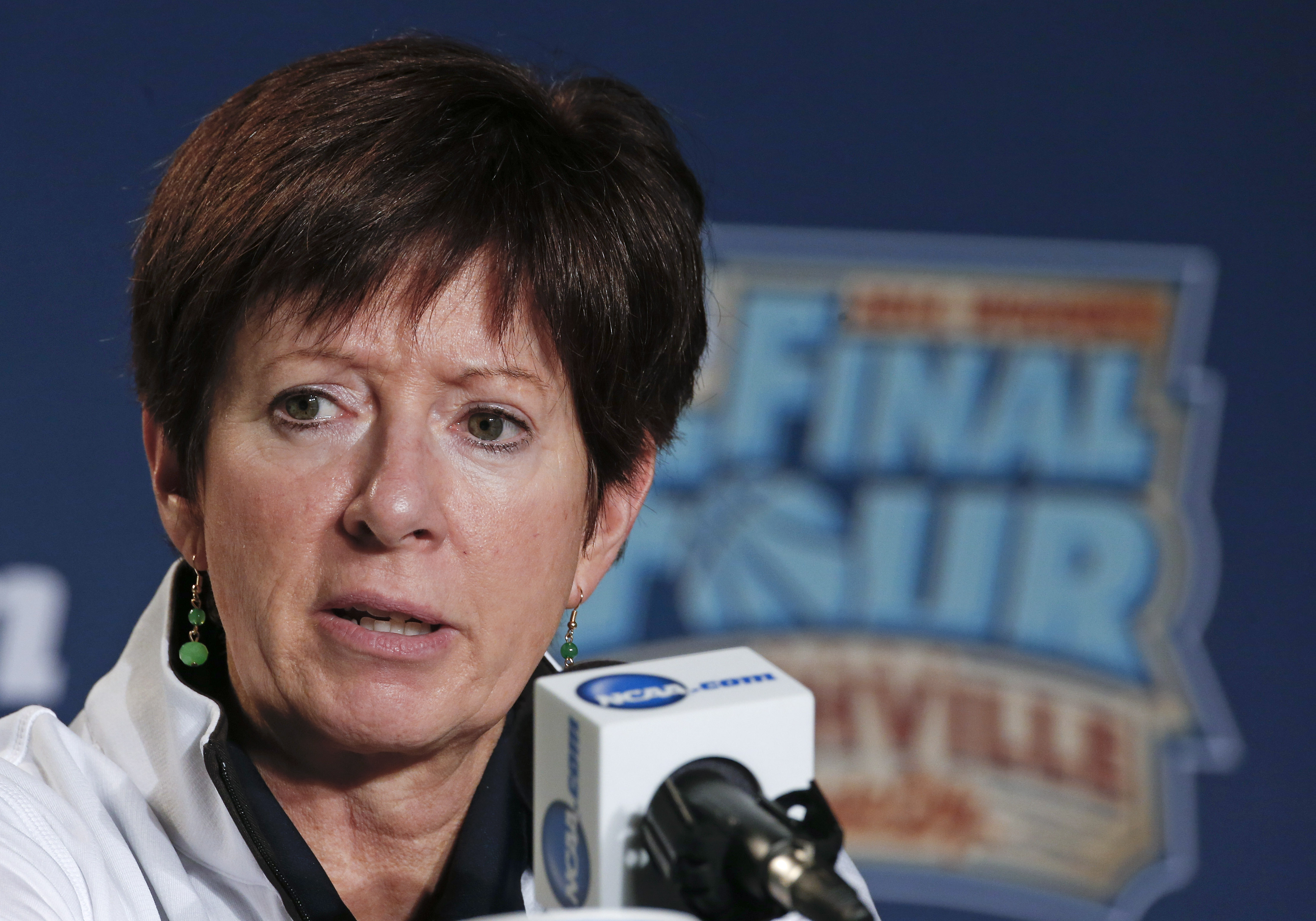 Muffet McGraw has led Notre Dame to a pair of national titles.