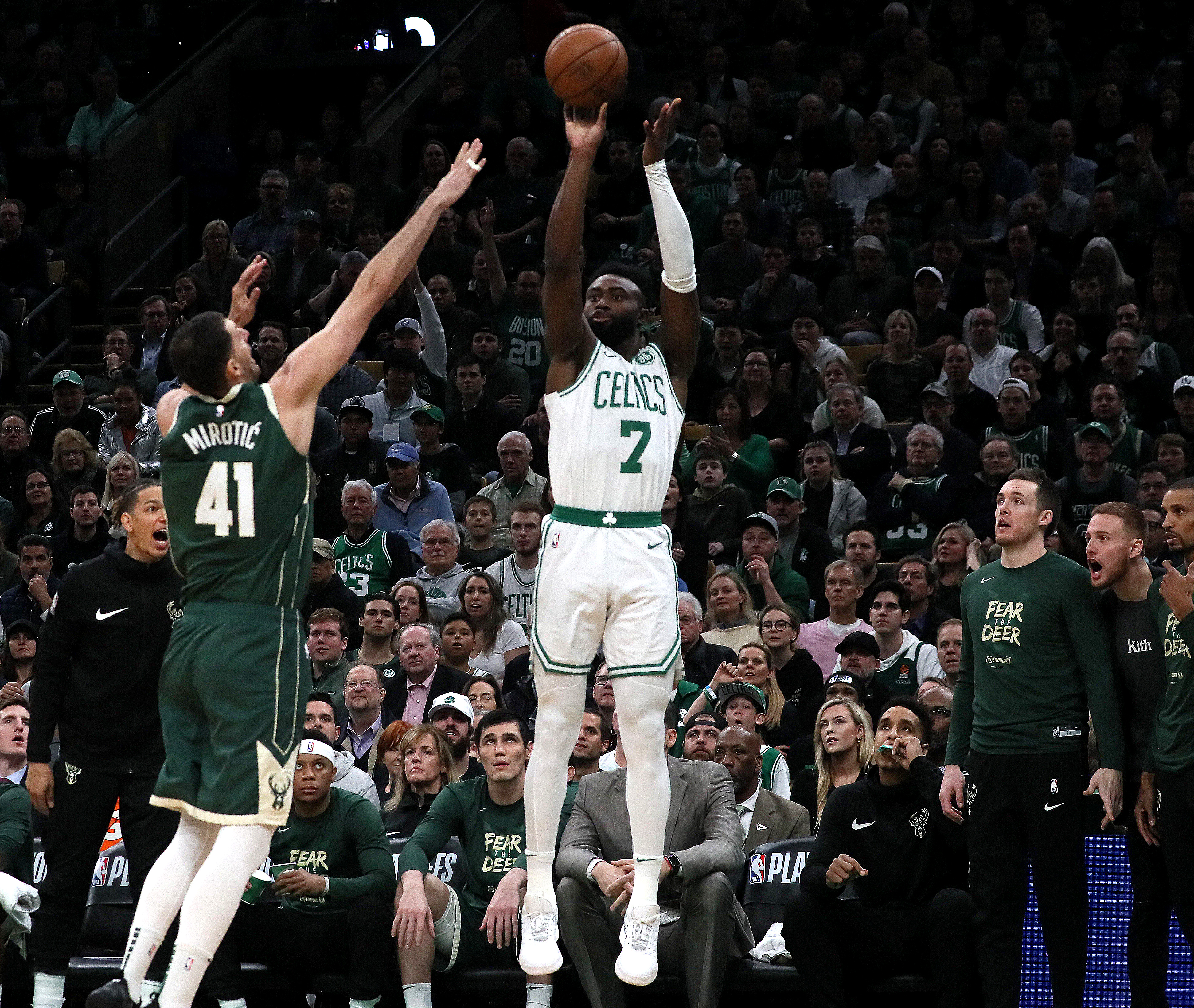 Jaylen Brown is on Team USA’s radar, according to chairman Jerry Colangelo.