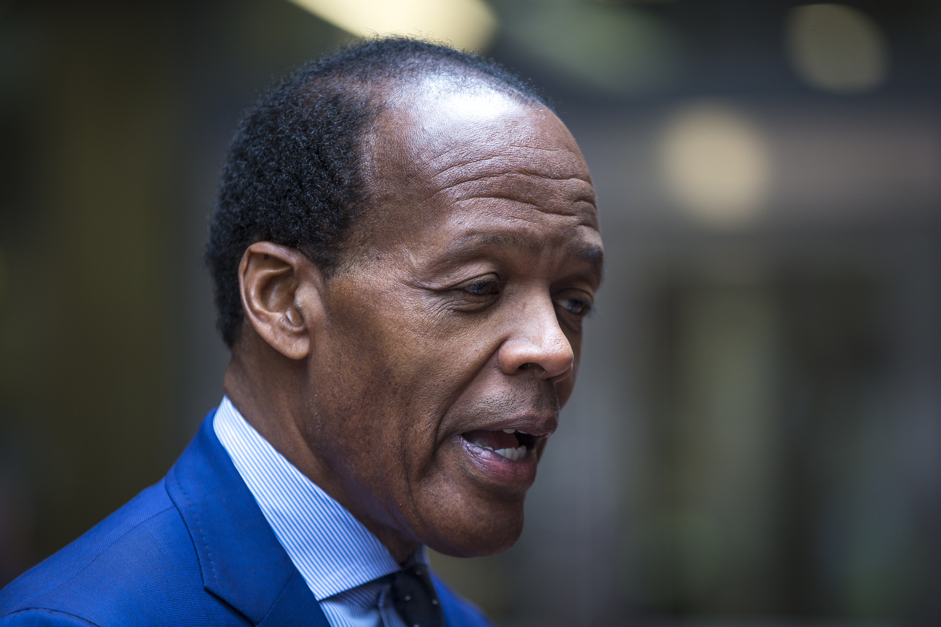 Emerson College president Lee Pelton called Thursday’s event a “deeply emotional gathering.”