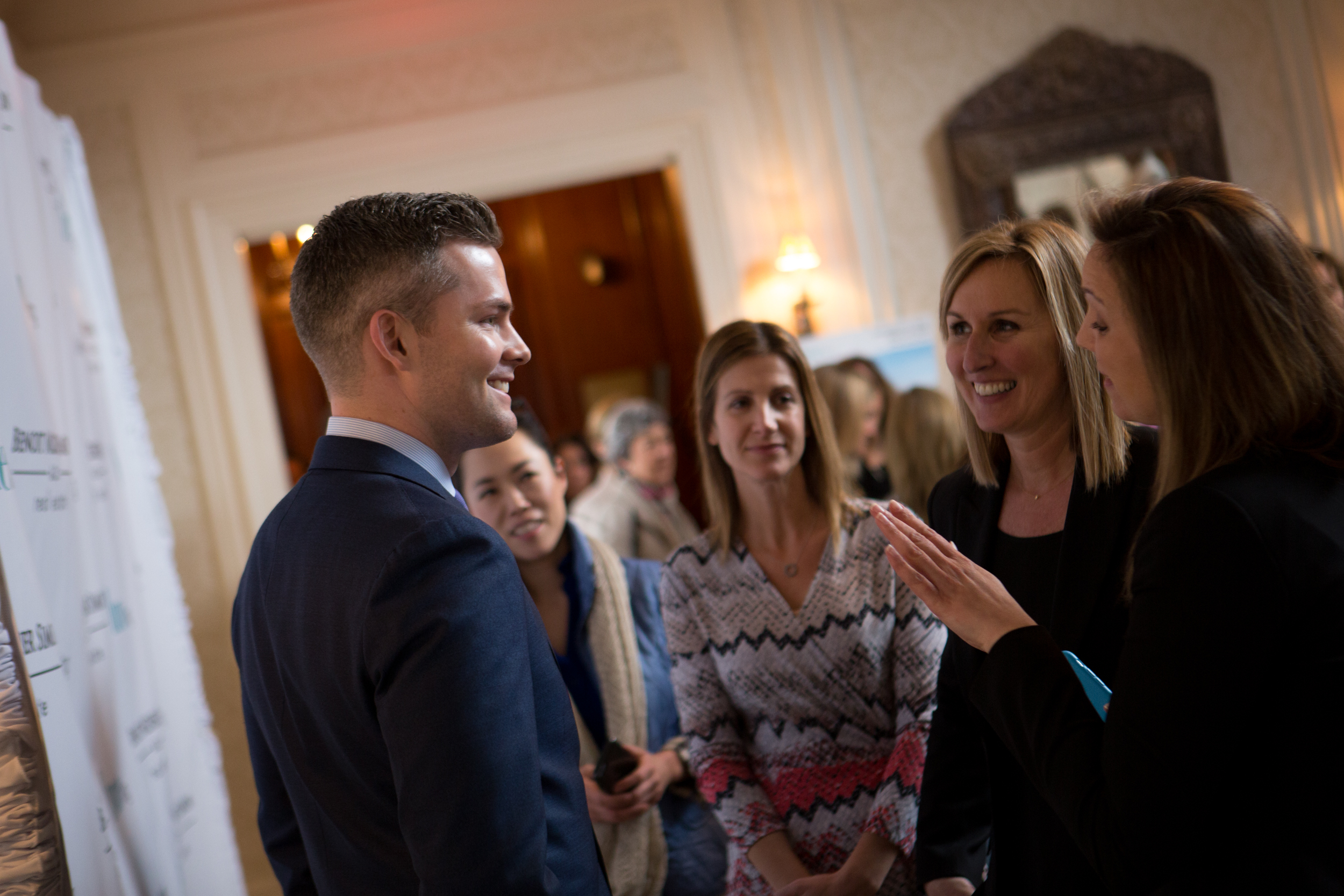 Ryan Serhant (left) at Thursday’s event.