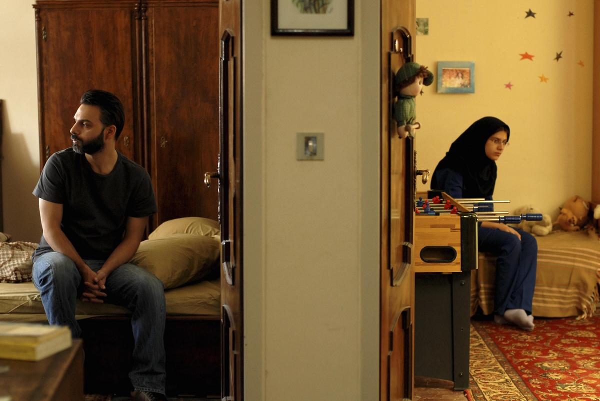 Payman Maadi and Sarina Farhadi in "A Separation."