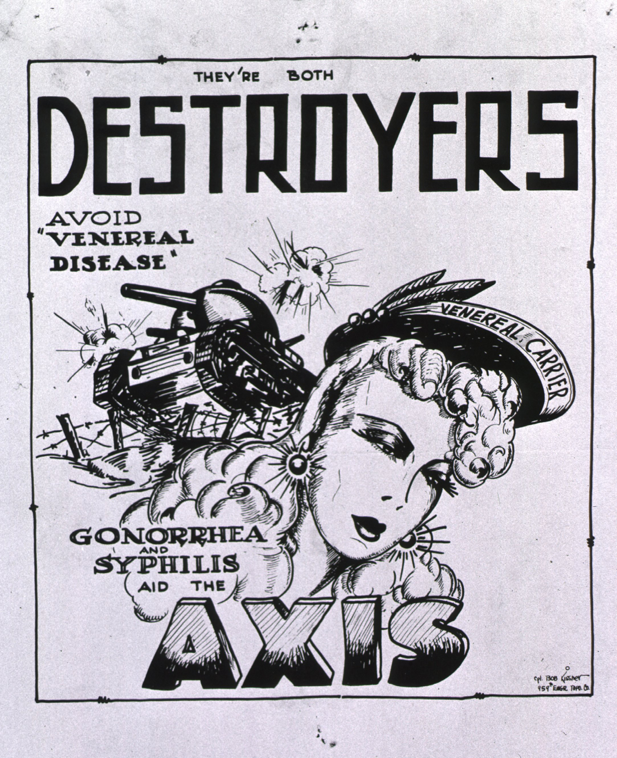 An American wartime VD campaign.