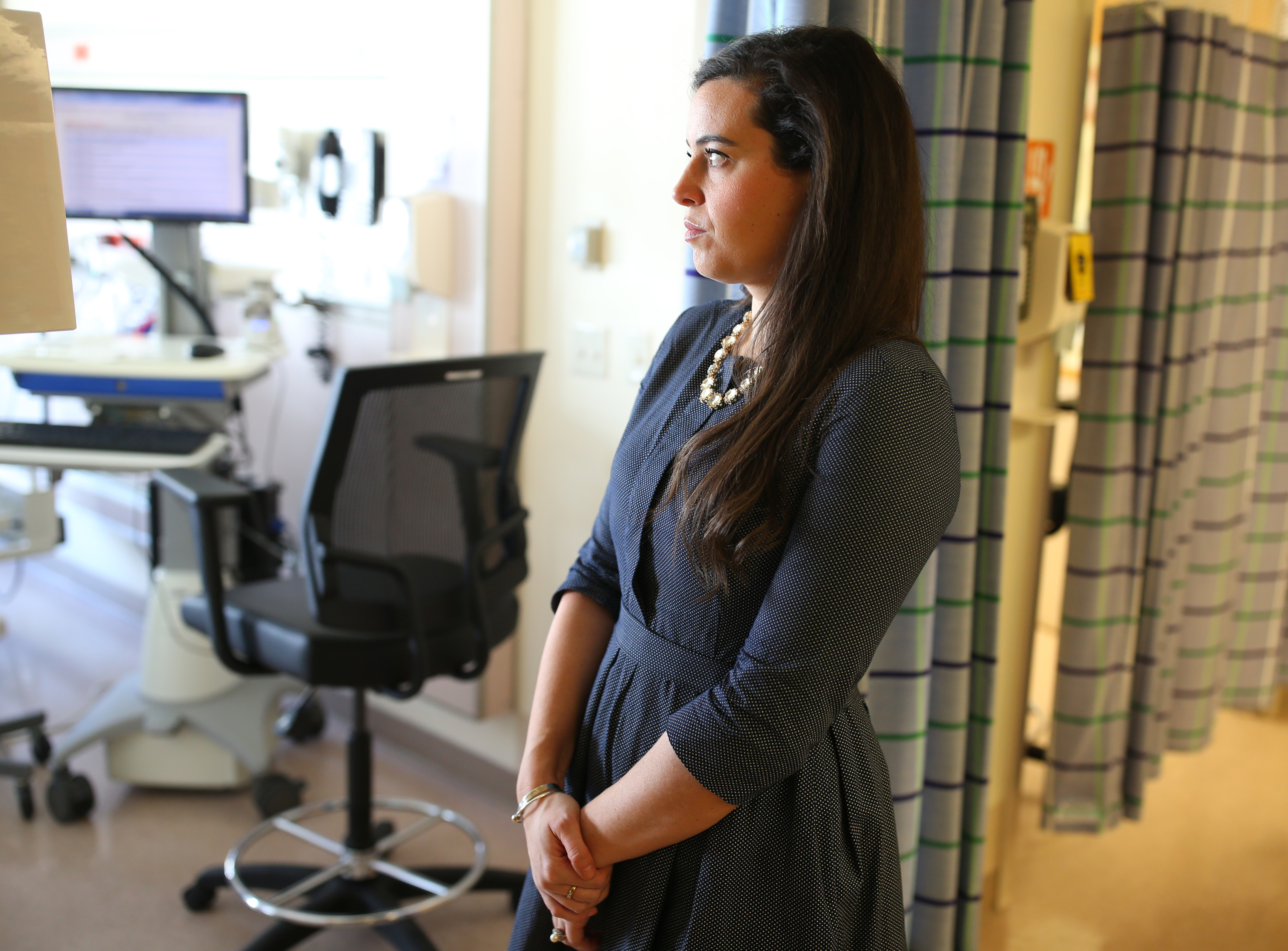 Ashleigh Robert was in Beth Israel Deaconess’ ICU for several weeks. She now advises the hospital on their project to increase respect and dignity for patients.