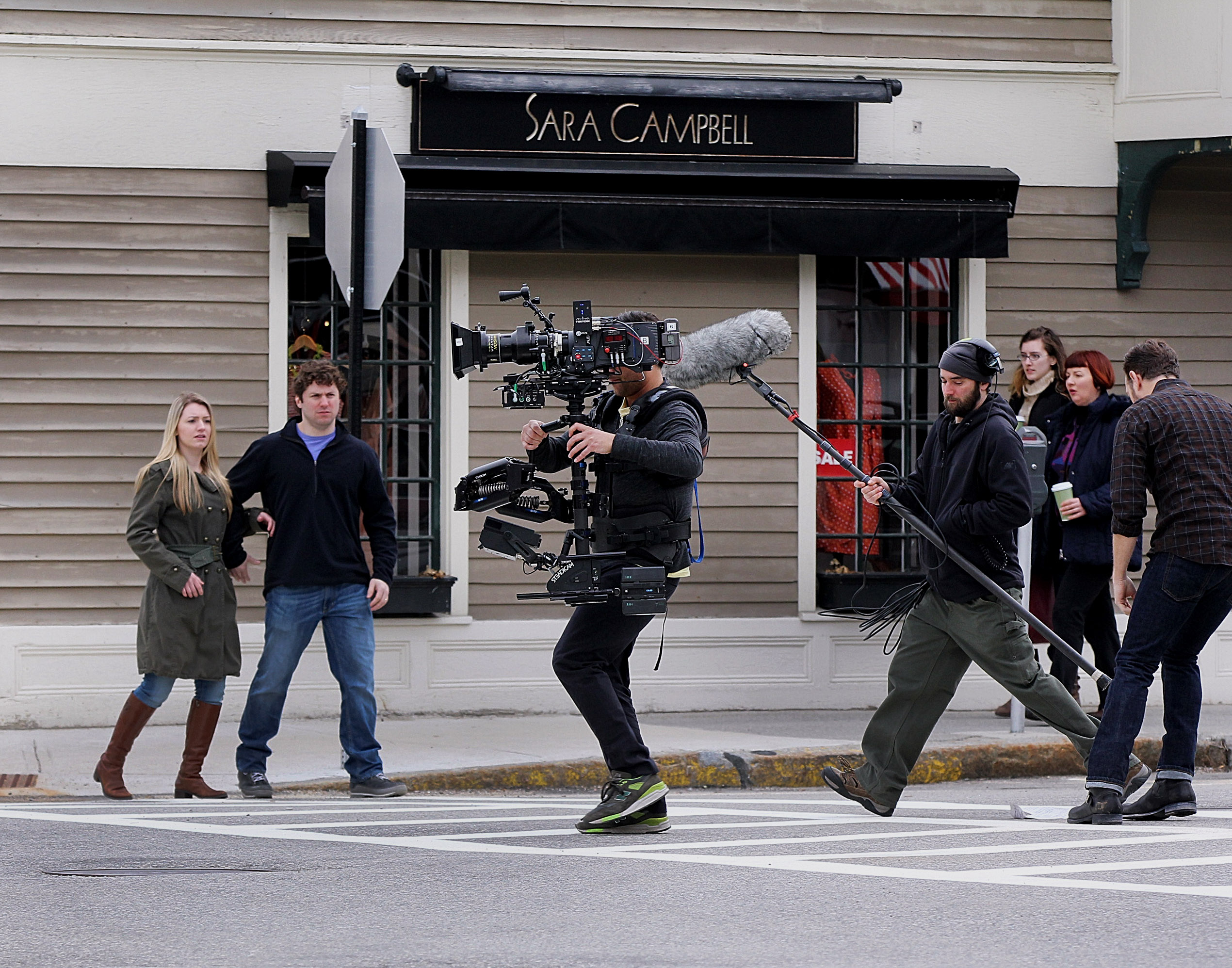 “Tumbledown” was filmed in downtown Concord in April, 2014.