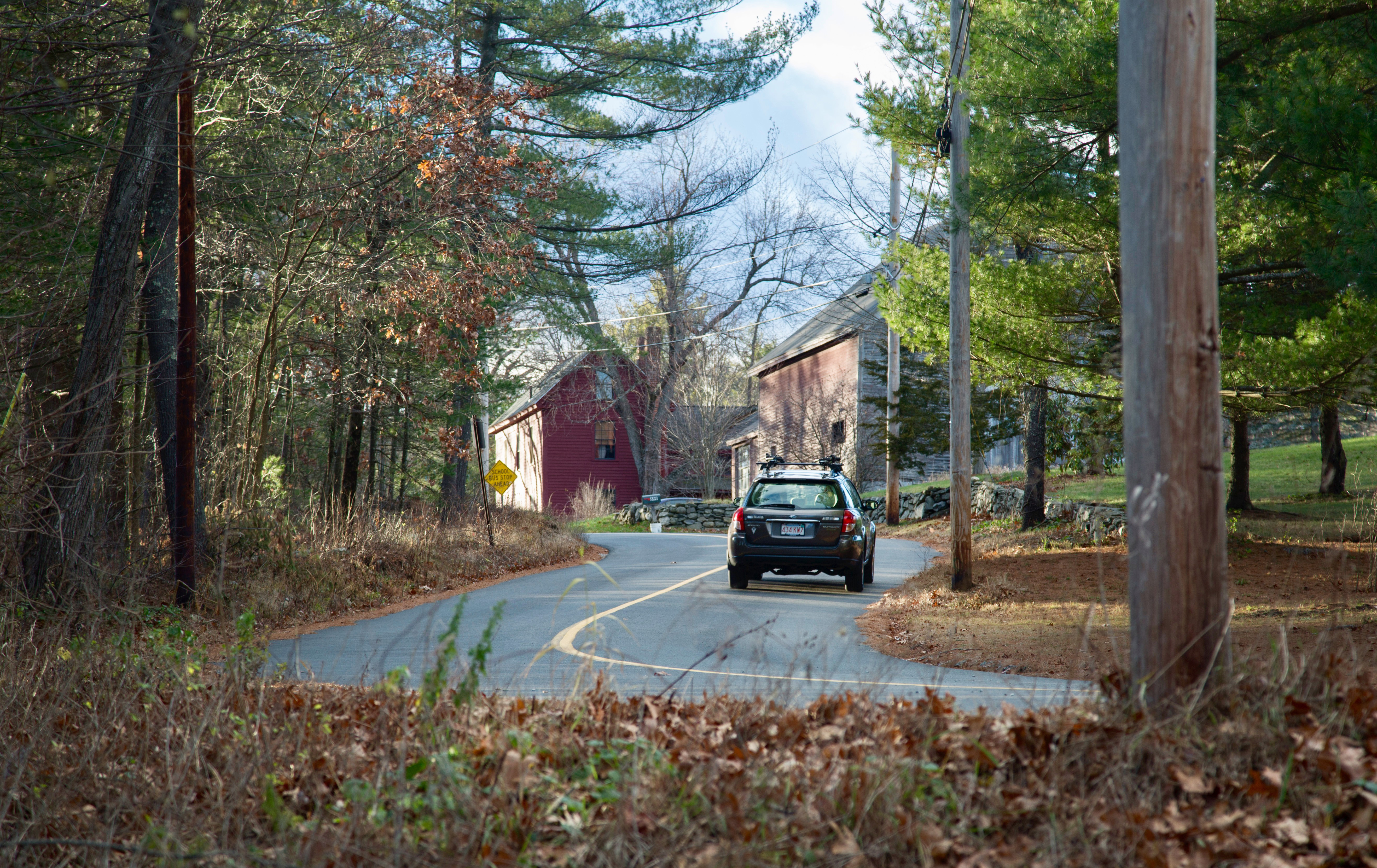 A quiet back road.