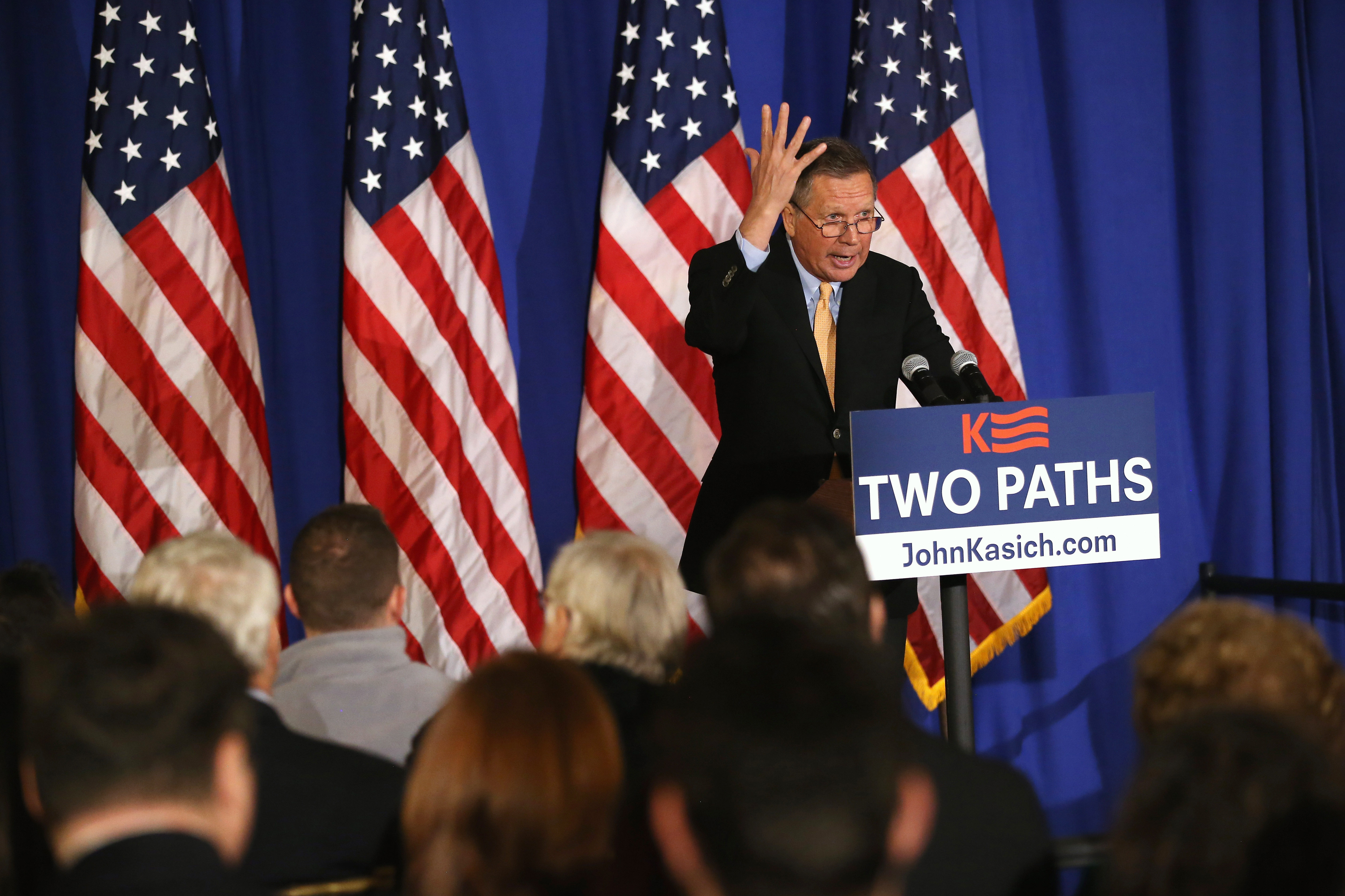 Governor John Kasich called on candidates to promote unity and real solutions.