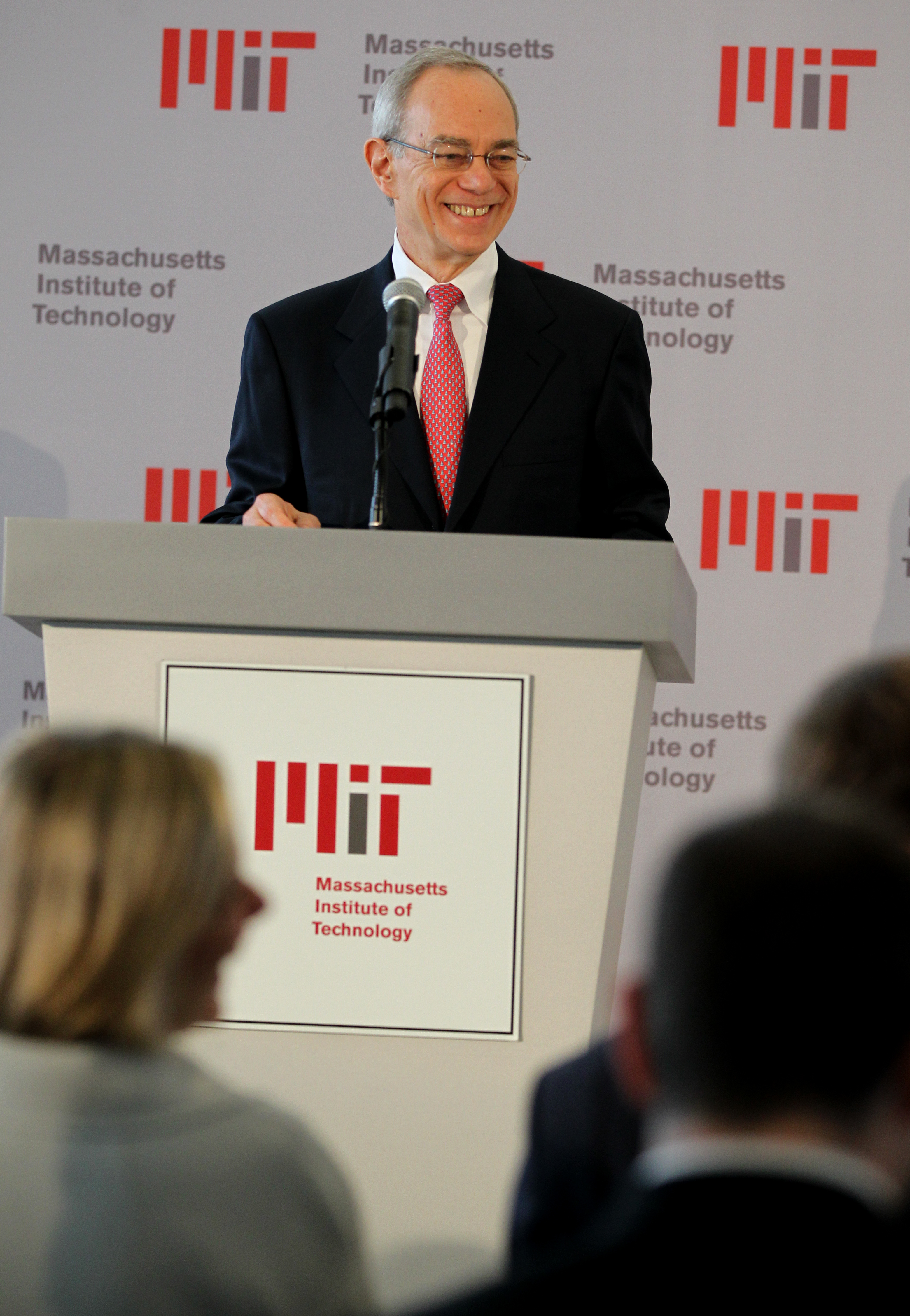 MIT president L. Rafael Reif said the university had retained the law firm Goodwin Procter.