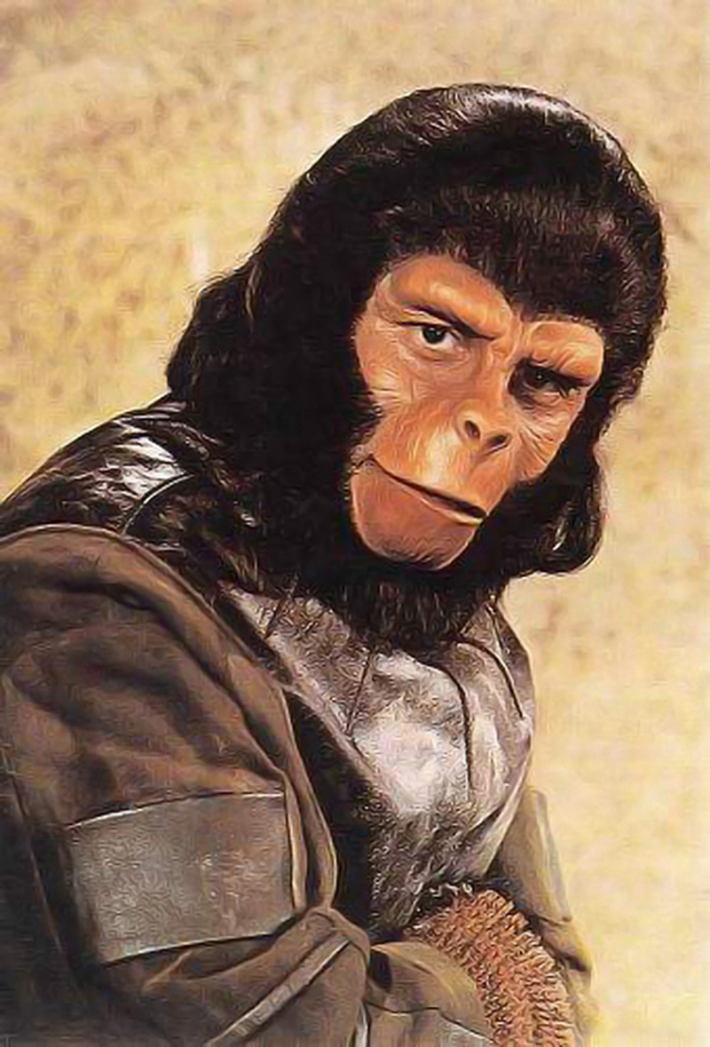 Roddy McDowell as Galen in “Planet of the Apes.”