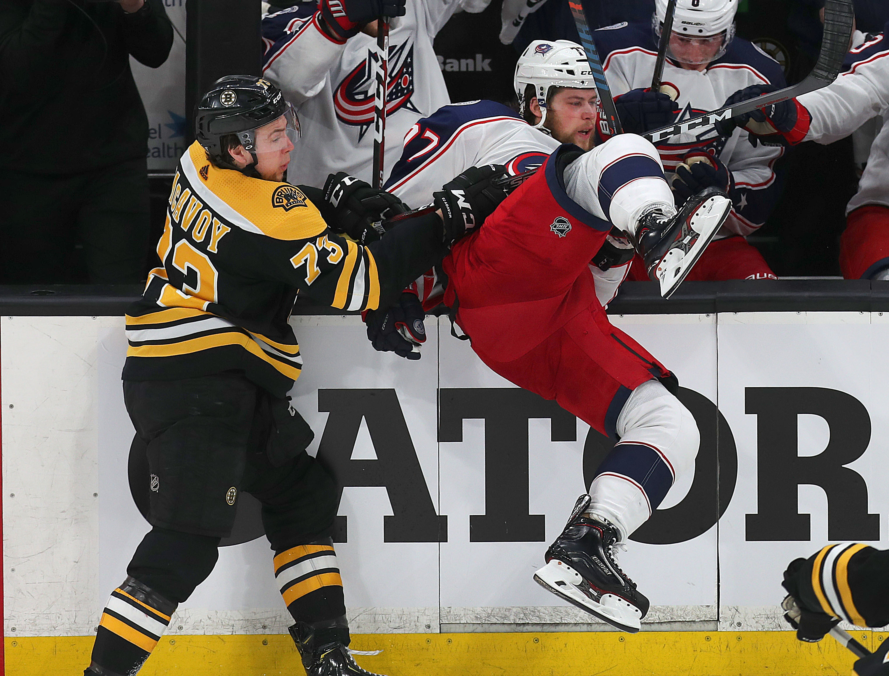 The Bruins were able to hold on to Charlie McAvoy.