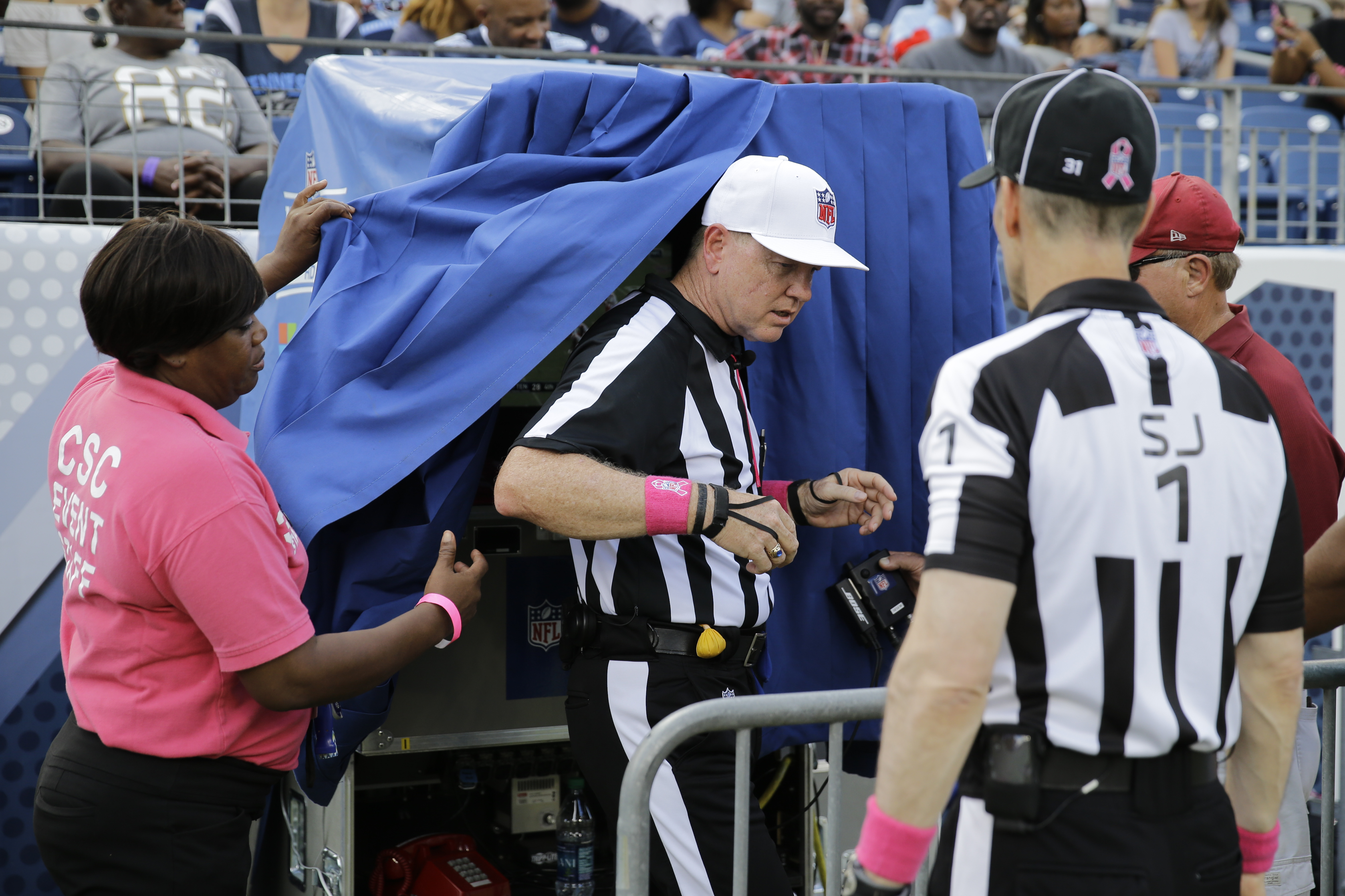 Carl Cheffers has been a referee since 2008.